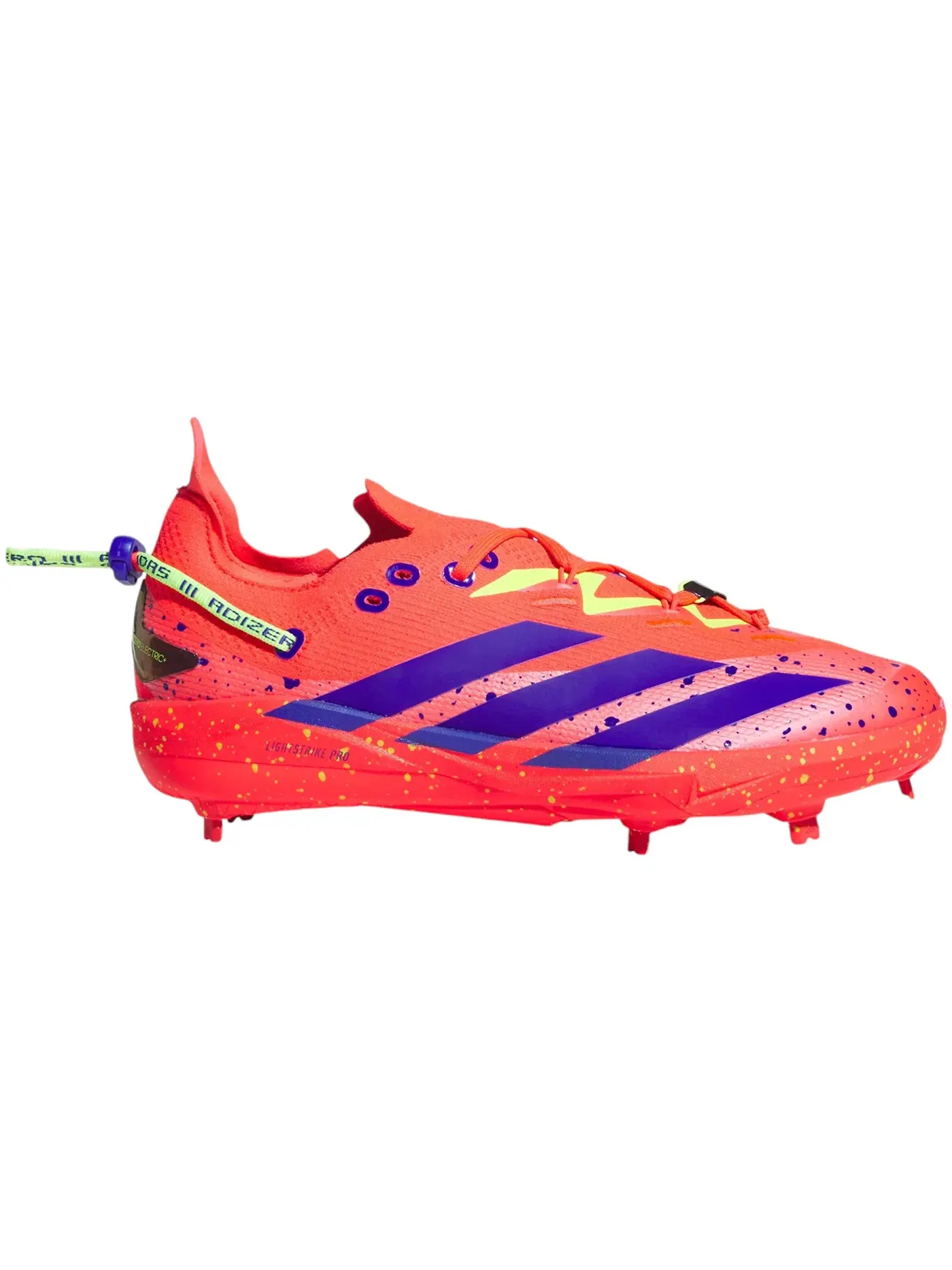 Бутсы Adidas Adizero Electric+ 2.0 — изображение 1 из 1, красный/синий