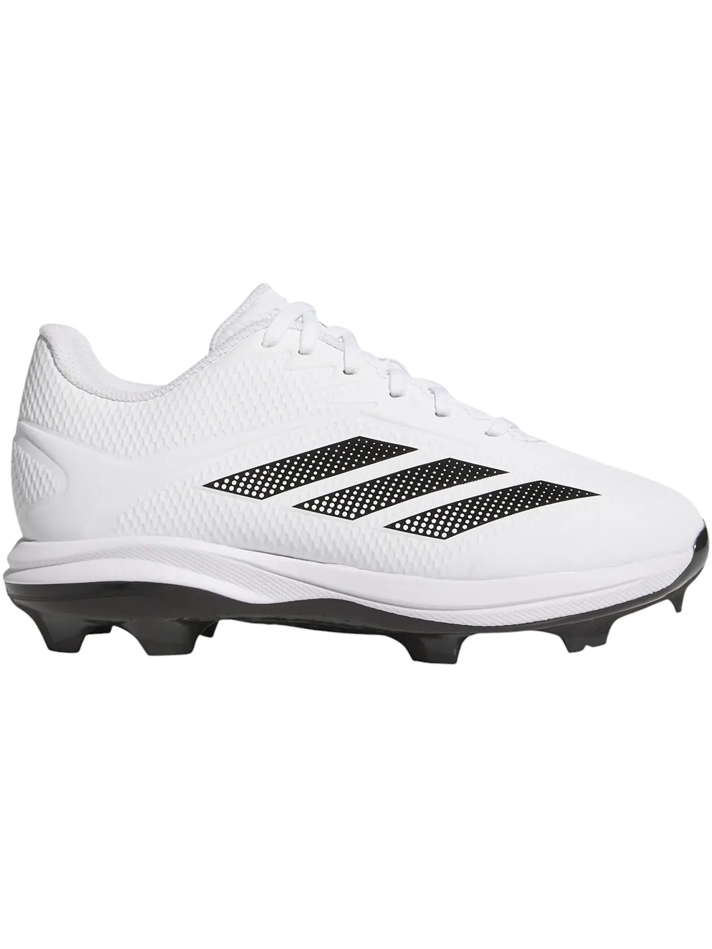 Детские бутсы с шипами Adidas Adizero Electric 2.0 TPU — изображение 1 из 1, белый черный