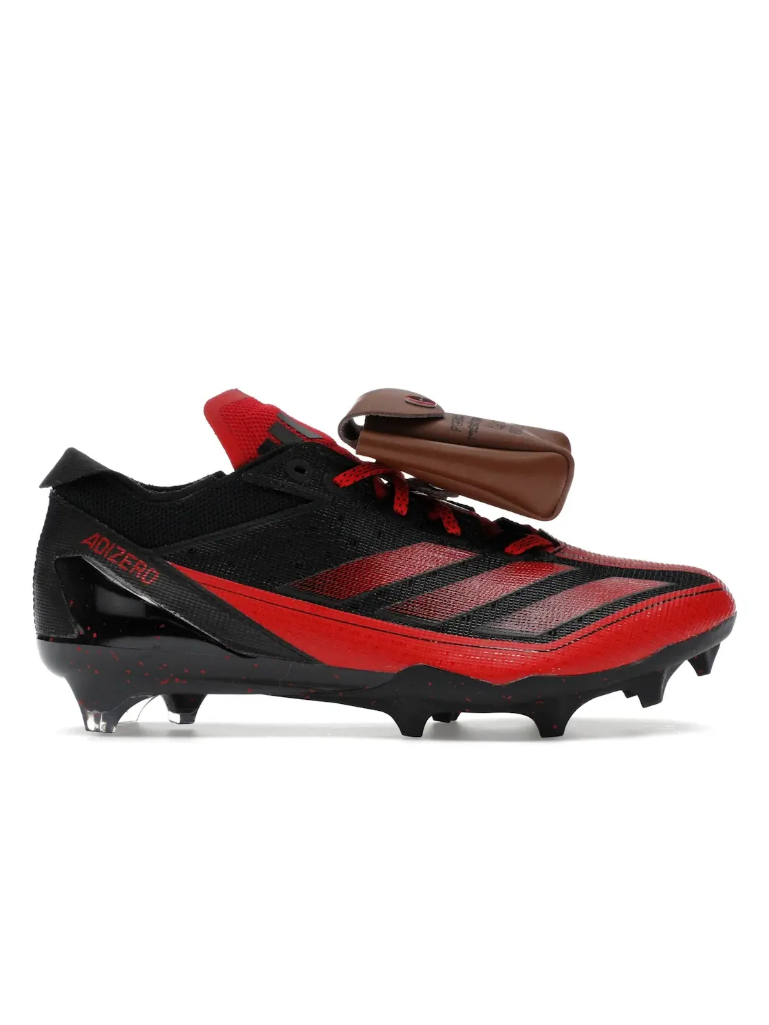 Мужские бутсы с принтом Deadpool Adizero Electric Adidas — изображение 1 из 4, черный//черный