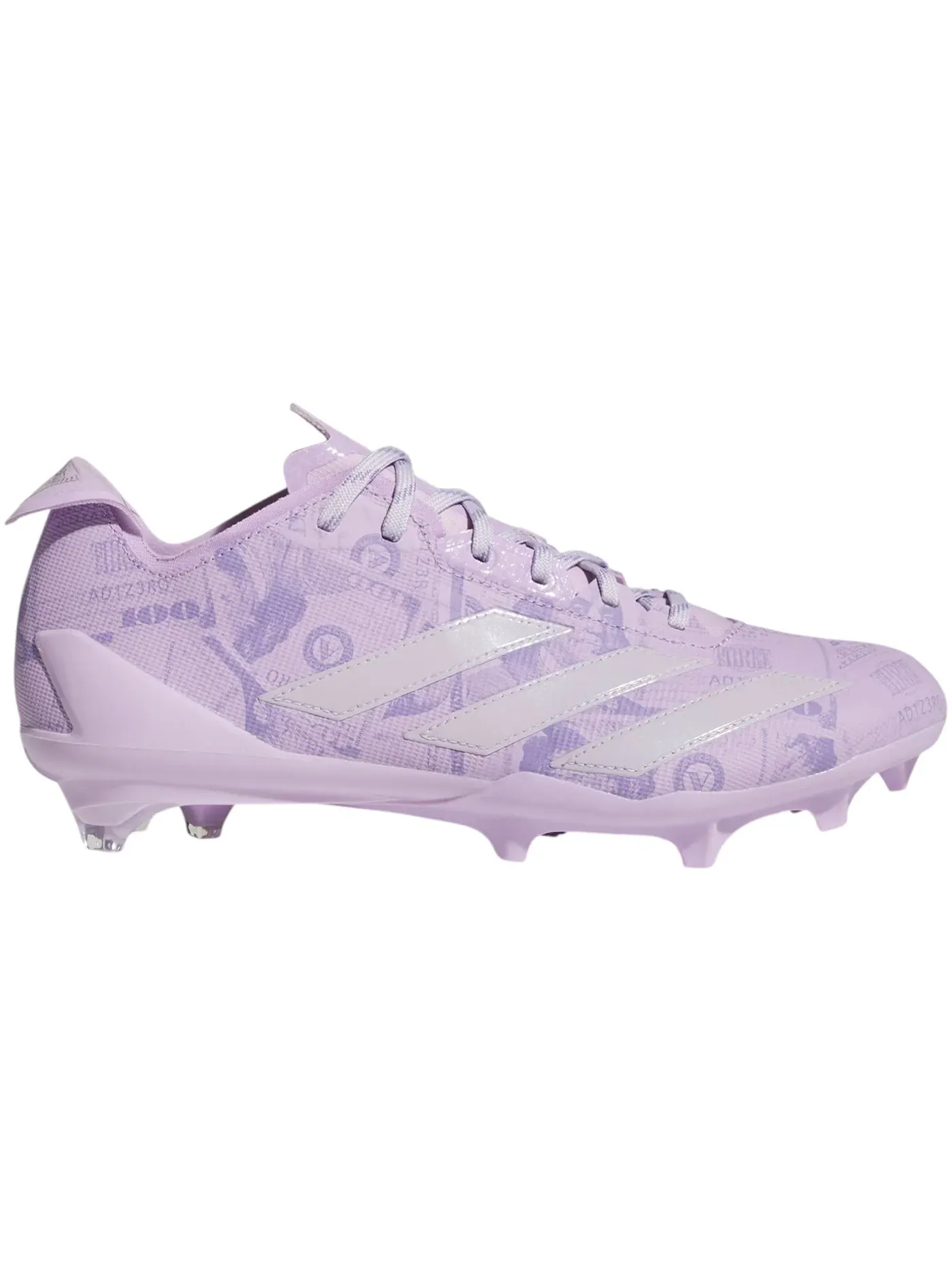 Мужские бутсы Adidas Adizero Electric II Cleats — изображение 1 из 1, серебристый