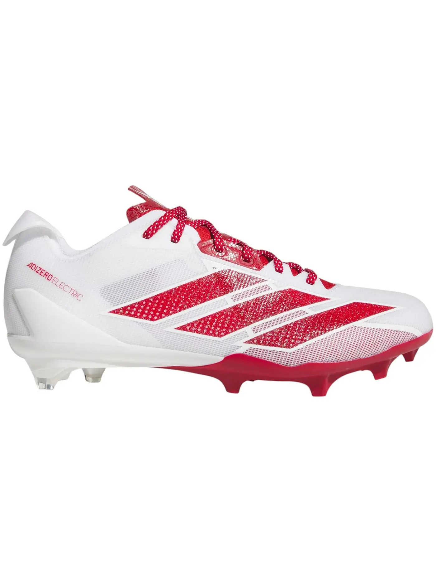 Мужские бутсы Adidas Adizero Electric II — изображение 1 из 1, белый/красный/белый