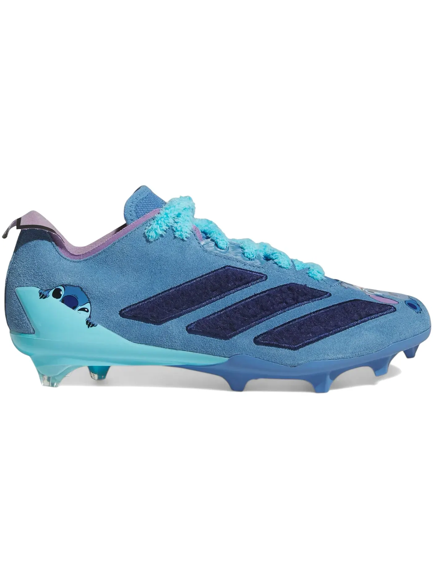 Мужские бутсы с принтом Adizero Electric II Adidas — изображение 1 из 1, яркий/белый/белый