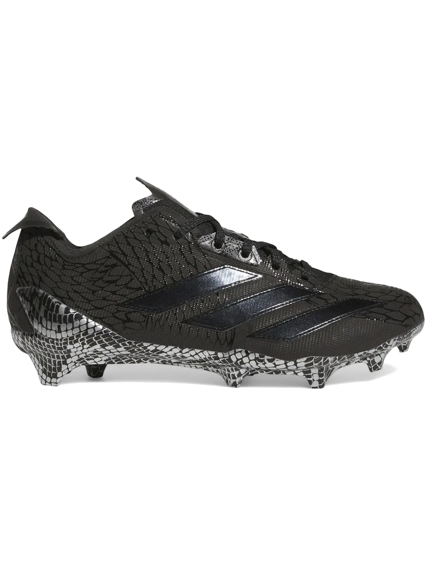 Мужские бутсы электрик с экзотическим принтом Adizero Electric II Exotic Speed Adidas — изображение 1 из 1, черный черный