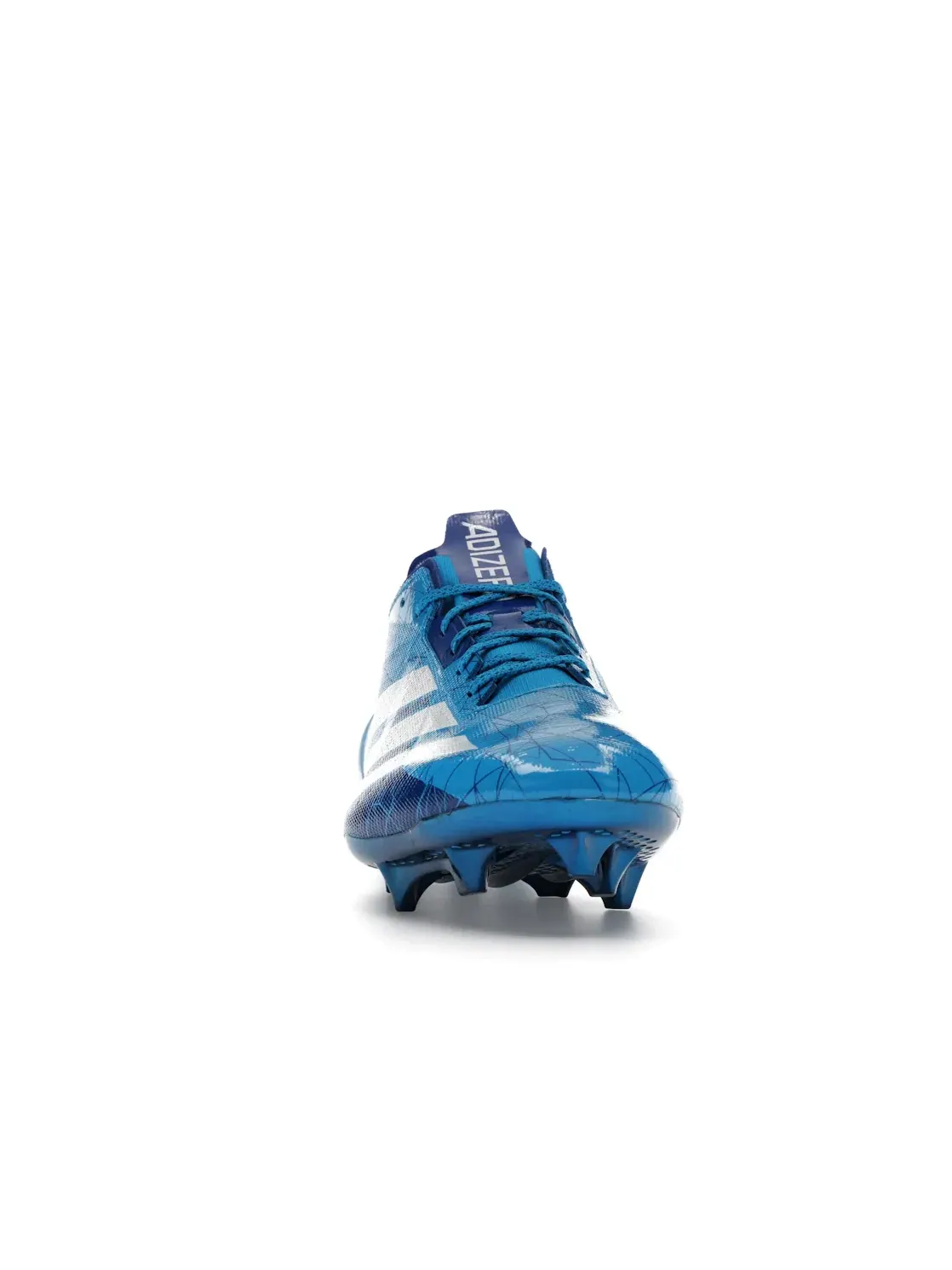 Мужские бутсы с принтом Adidas Adizero Electric II Hidden Gems — изображение 2 из 4, синий белый синий