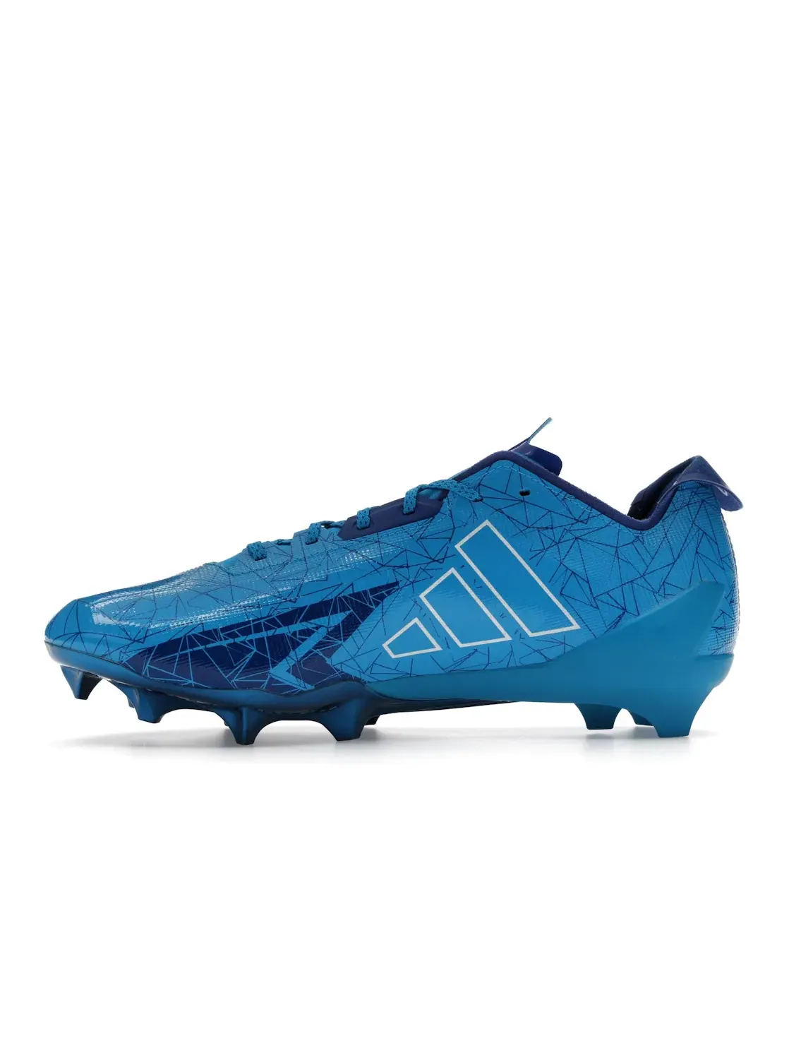 Мужские бутсы с принтом Adidas Adizero Electric II Hidden Gems — изображение 3 из 4, синий белый синий