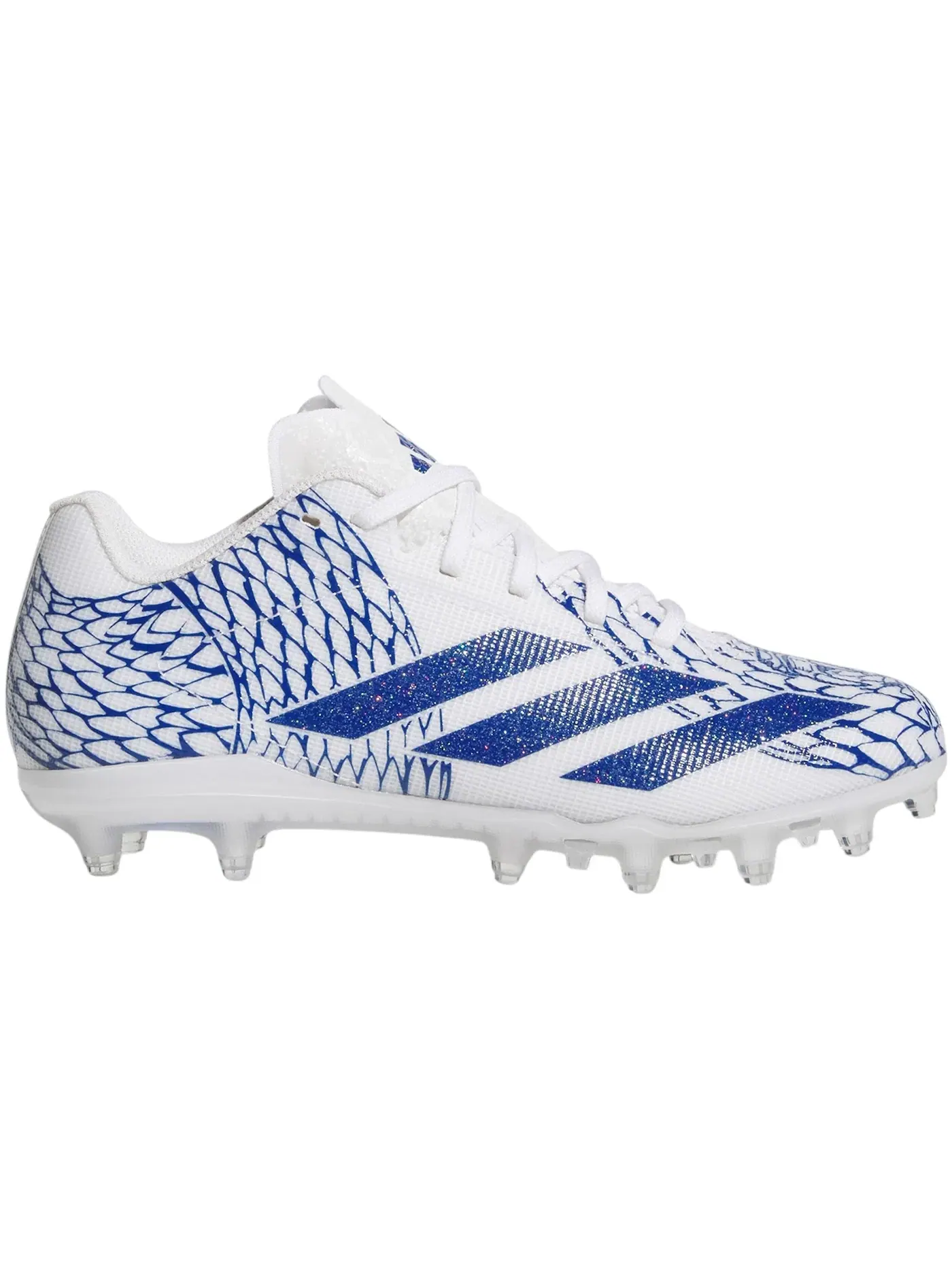Детские бутсы Exotic Speed Pack Adidas Adizero Electric.2 II — изображение 1 из 1, белый/синий/белый