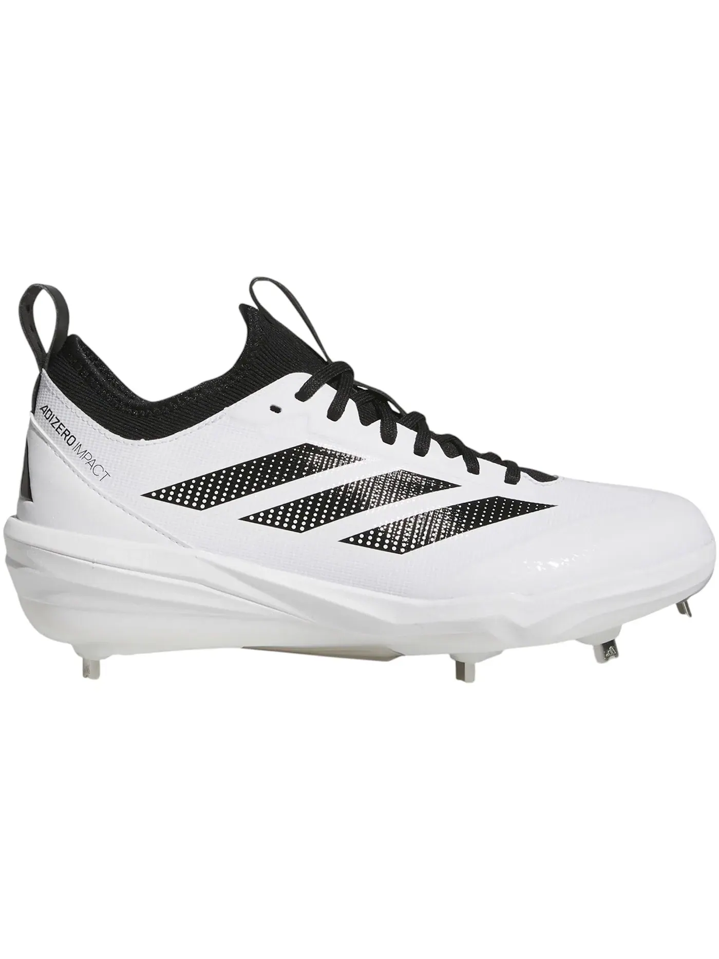 Мужские бутсы Adizero Impact 2.0 Adidas — изображение 1 из 1, белый черный