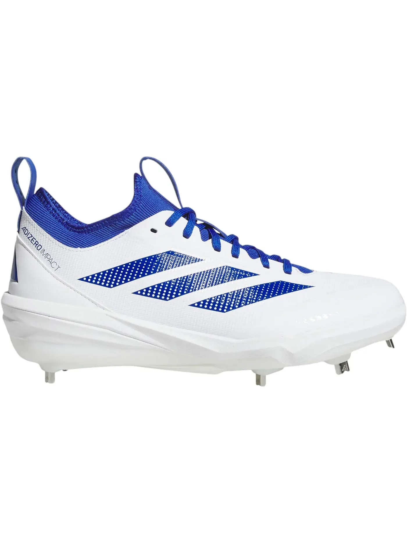 Мужские бутсы с длинным рукавом Adizero Impact 2.0 Adidas — изображение 1 из 1, белый синий