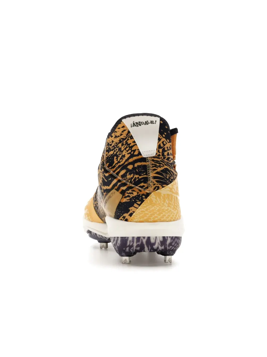 Мужские бутсы для бейсбола Adizero Impact+ Adidas — изображение 4 из 4, оранжевый/темно-синий