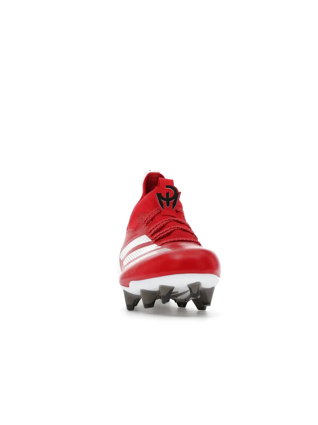 Мужские бутсы с длинным рукавом Adidas Adizero Impact + — изображение 2 из 4, красный/белый/красный