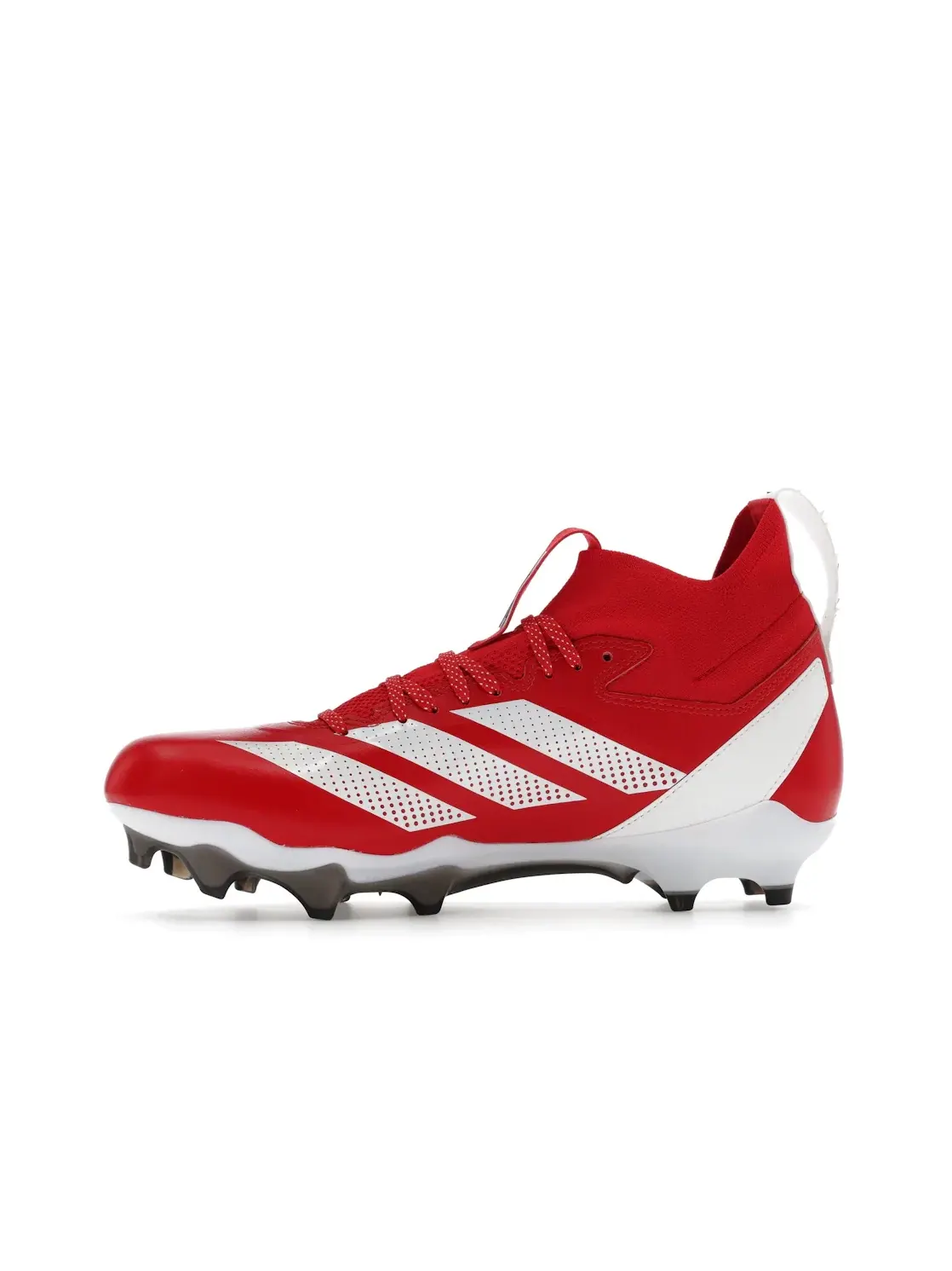 Мужские бутсы с длинным рукавом Adidas Adizero Impact + — изображение 3 из 4, красный/белый/красный