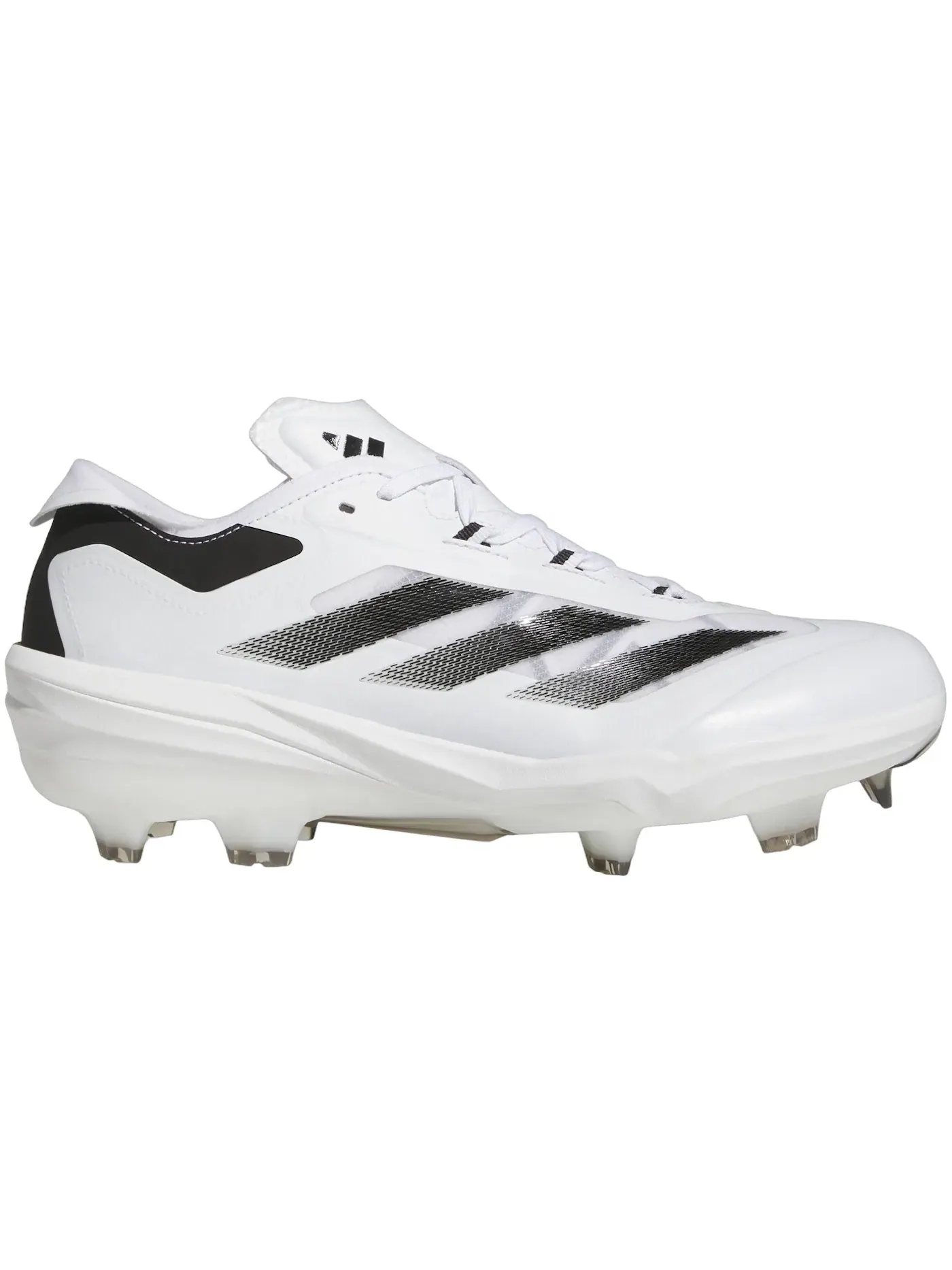 Мужские бутсы для регби с шипами Adizero Impact TPU Adidas — изображение 1 из 1, белый черный белый