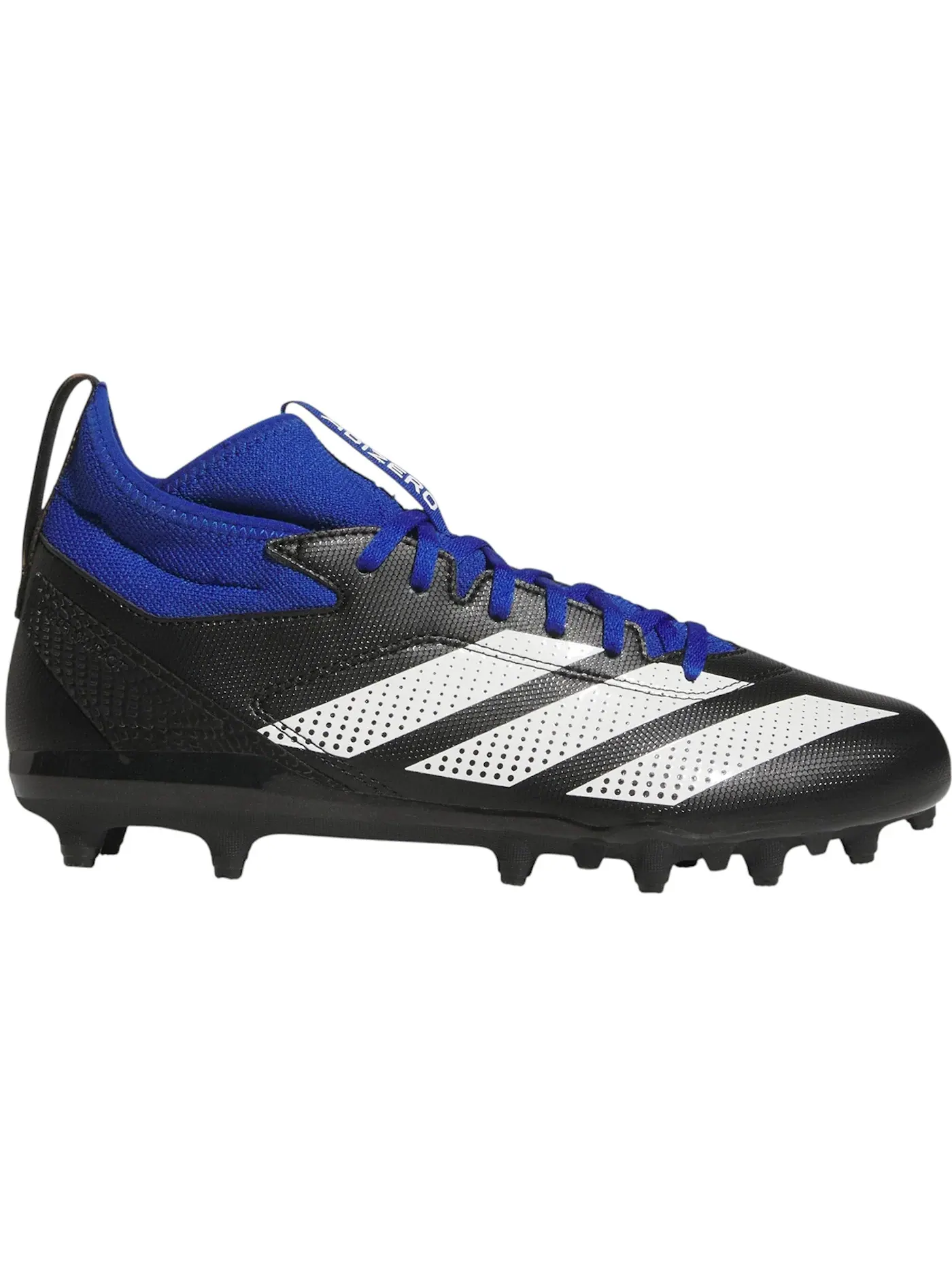Мужские бутсы с шипами Adizero Impact.2 Adidas — изображение 1 из 1, черный/белый/синий
