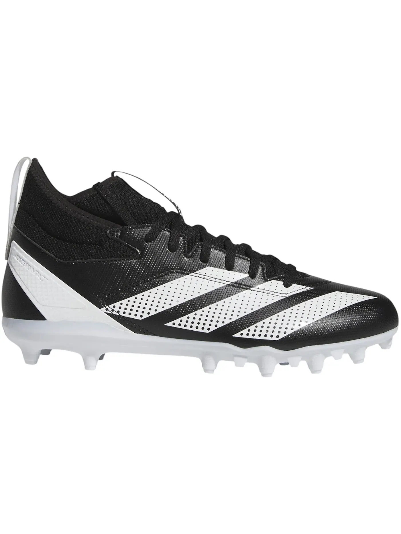 Мужские бутсы с заклепками Adizero Impact.2 Adidas — изображение 1 из 1, черный/белый/черный