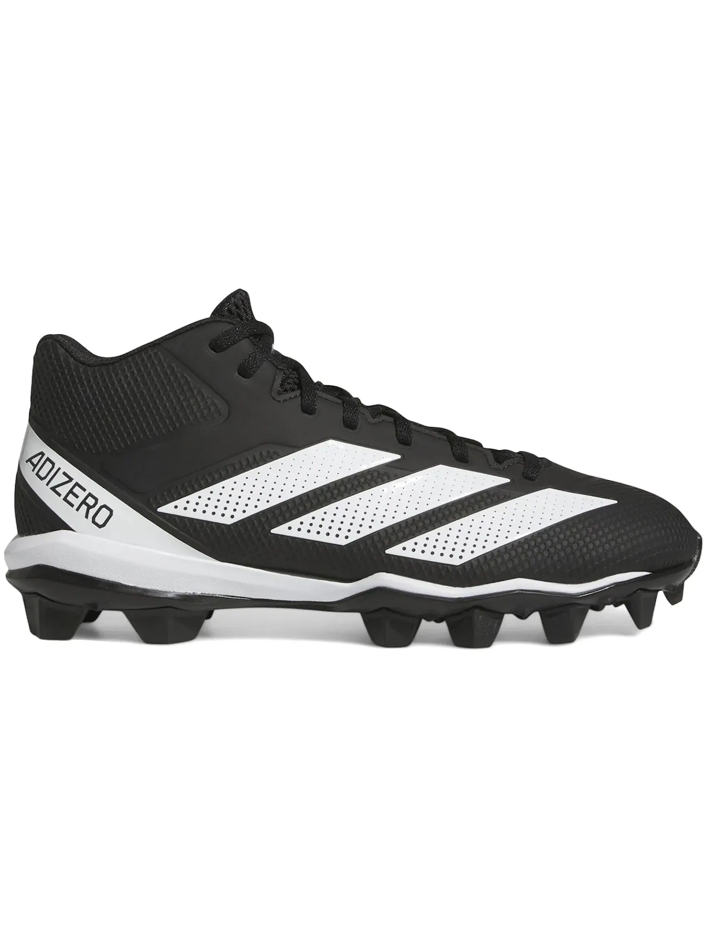 Мужские бутсы с шипами Adizero Impact.2 Adidas — изображение 1 из 1, черный/белый/черный