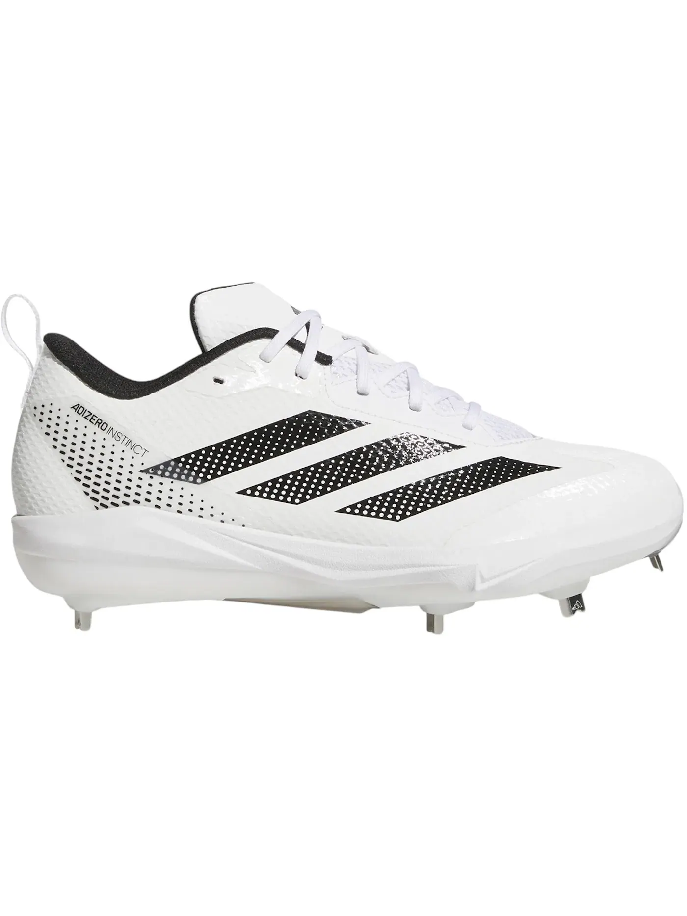 Женские бутсы Adizero Instinct 2.0 Adidas — изображение 1 из 1, белый/черный/черный