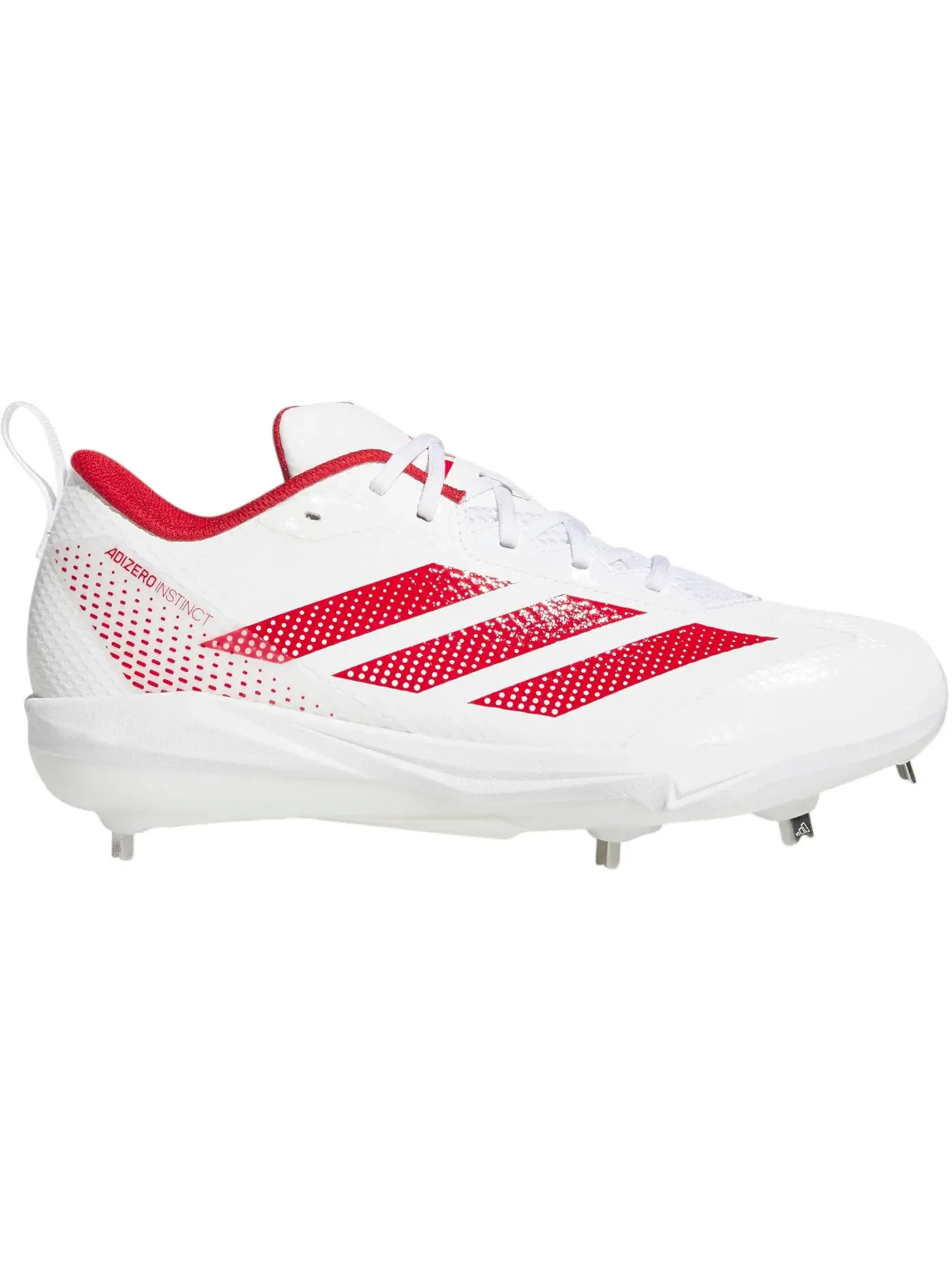 Мужские бутсы с длинным рукавом Adizero Instinct 2.0 Adidas — изображение 1 из 1, белый/красный/красный