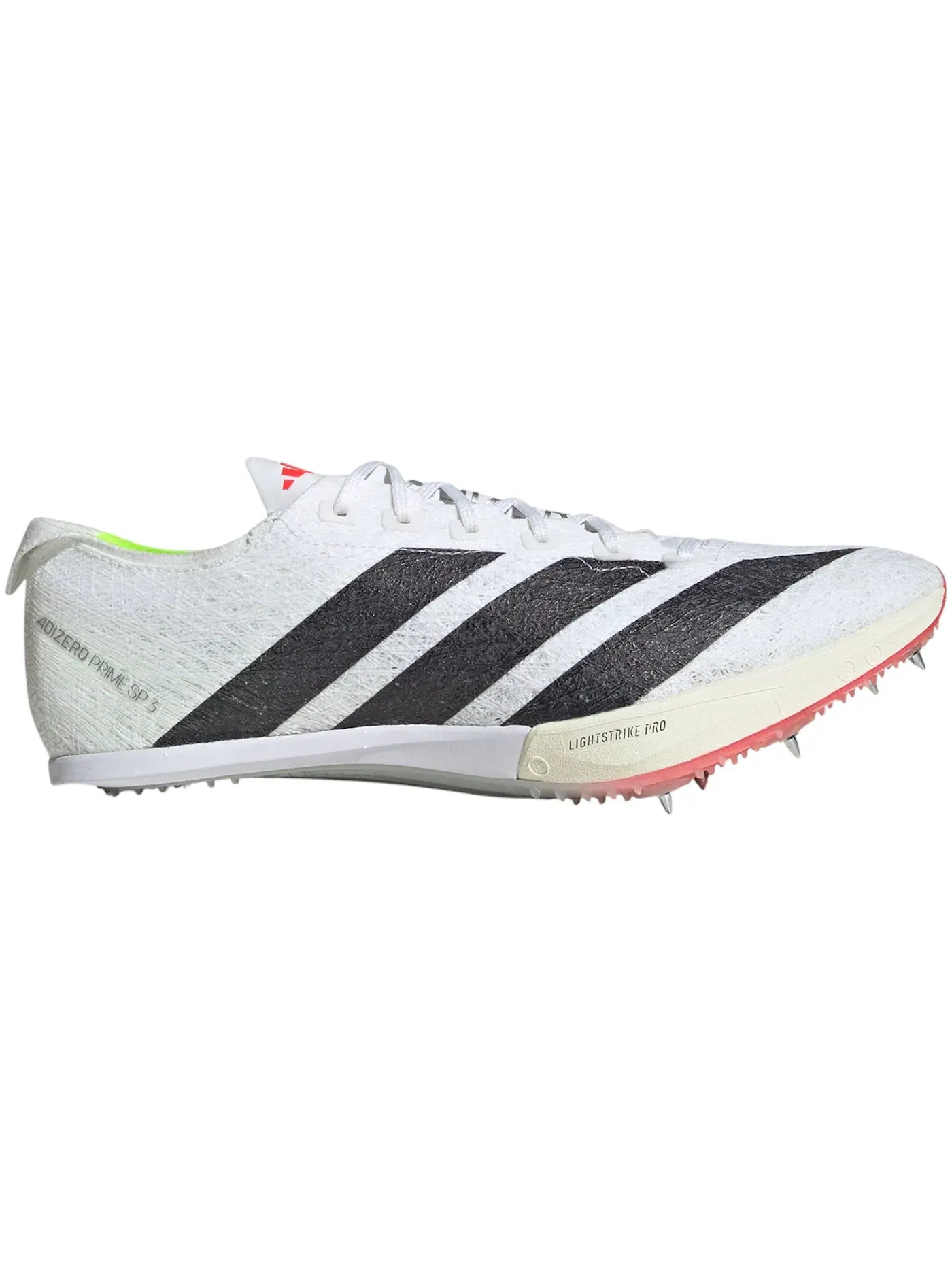 Мужские шиповки с технологией Strung Adizero Prime SP 3 Strung Adidas — изображение 1 из 1, белый черный красный