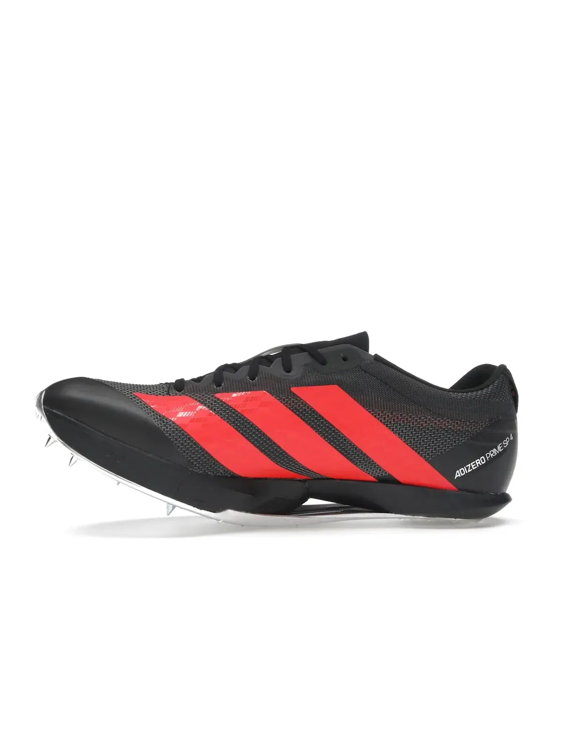 Мужские шиповки с длинным шипом Adidas Adizero Prime SP 4 — изображение 3 из 4, черный/красный/белый
