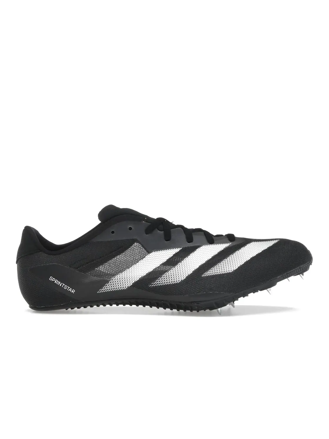 Мужские шиповки для бега Adidas Adizero Sprintstar — изображение 1 из 4, черный//белый