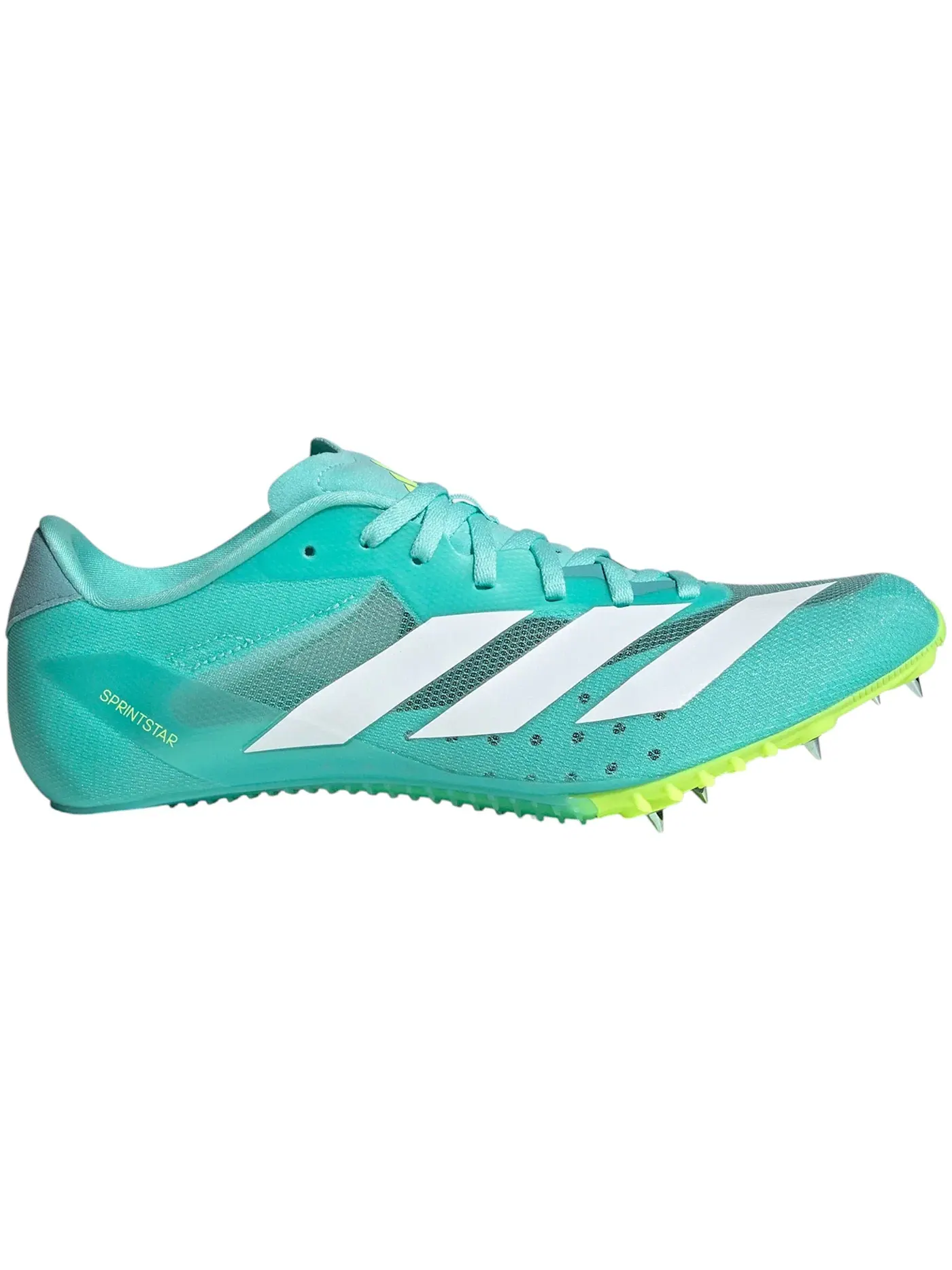 Мужские шиповки для бега с принтом Adidas Adizero Sprintstar — изображение 1 из 1, голубой белый
