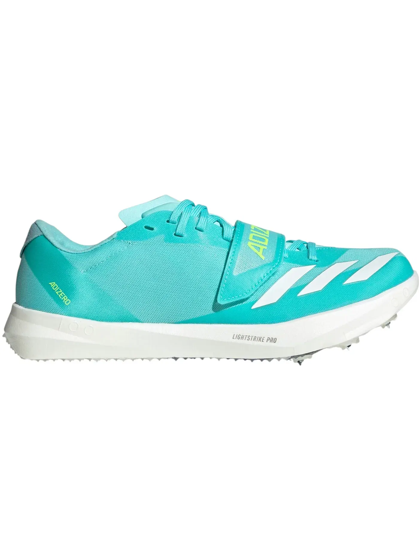 Мужские шиповки для легкой атлетики с колодкой для прыжков Adidas Adizero TJ/PV — изображение 1 из 1, голубой/металлик