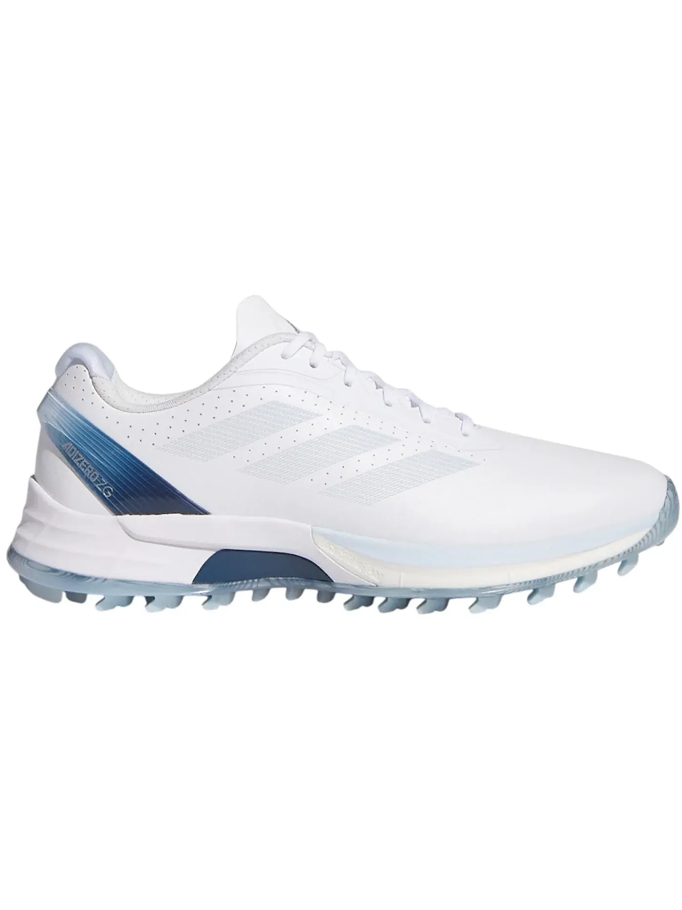 Женские шиповки для гольфа с длинным шипом Adidas Adizero ZG Spikeless Golf — изображение 1 из 1, белый