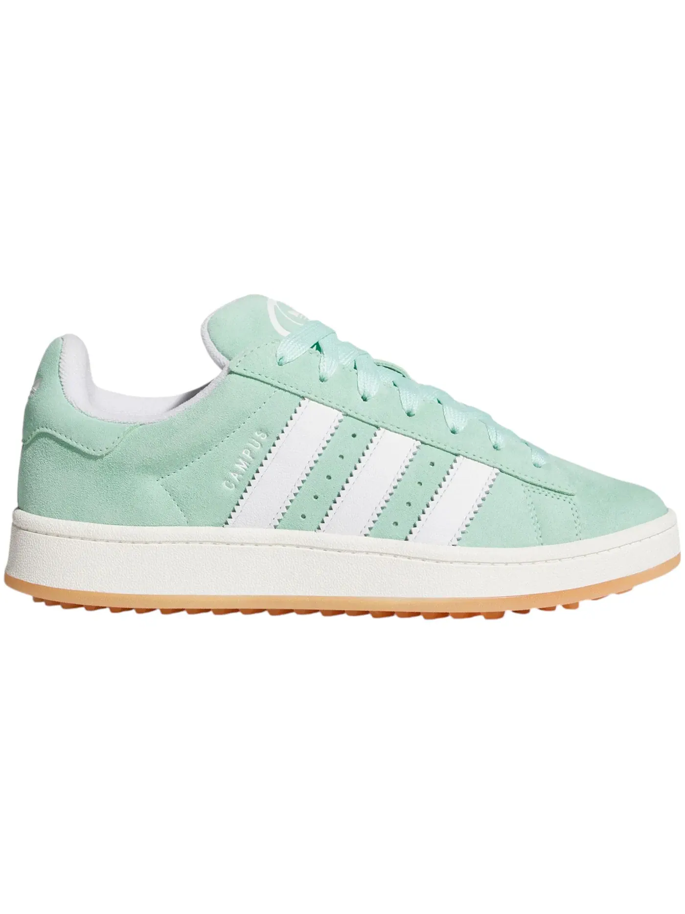 Мужские шиповки для гольфа Adidas Campus 00s Spikeless — изображение 1 из 1, прозрачный белый