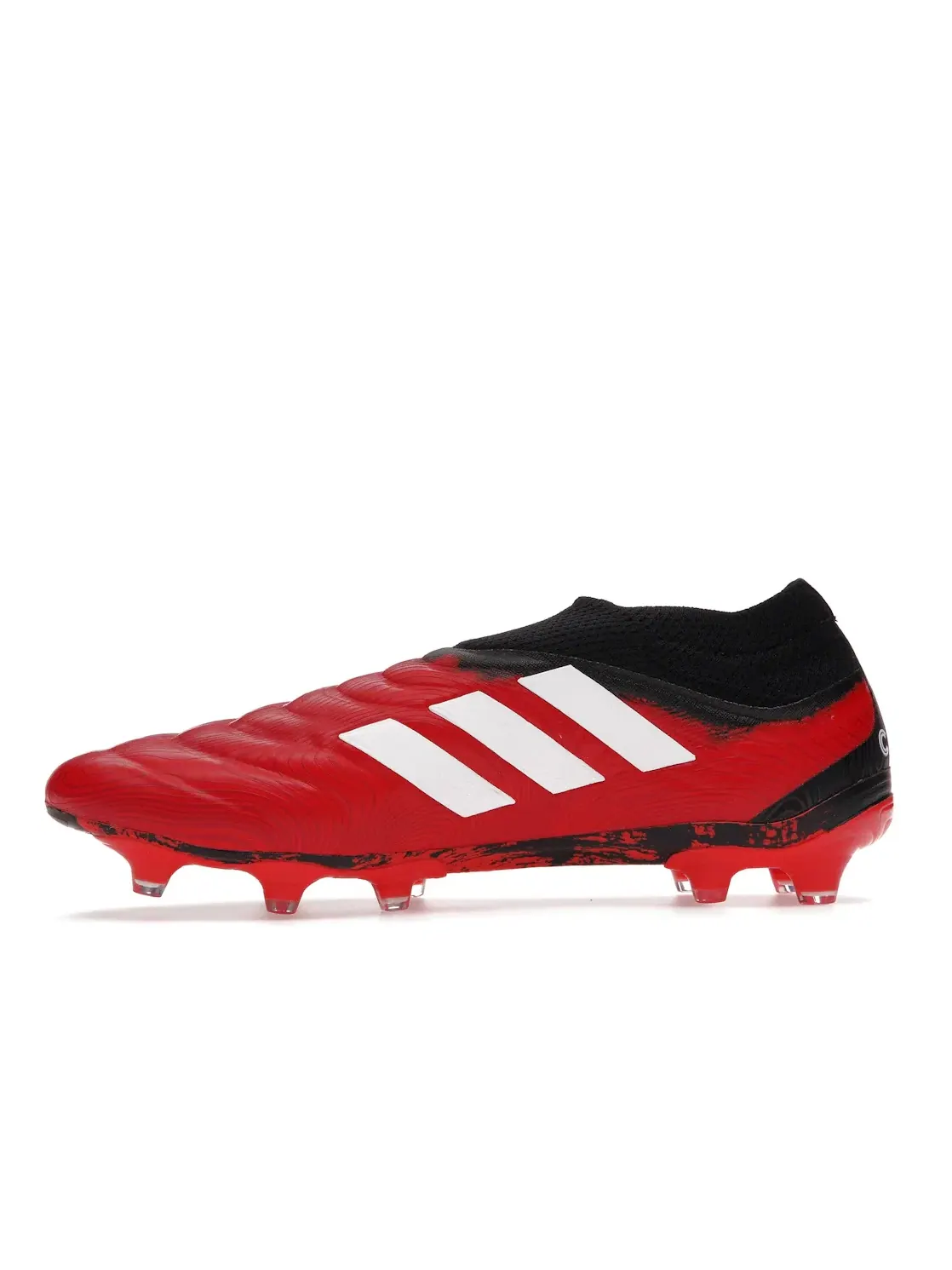 Мужские бутсы с принтом Adidas Copa 20+ FG — изображение 3 из 4, красный/белый/черный