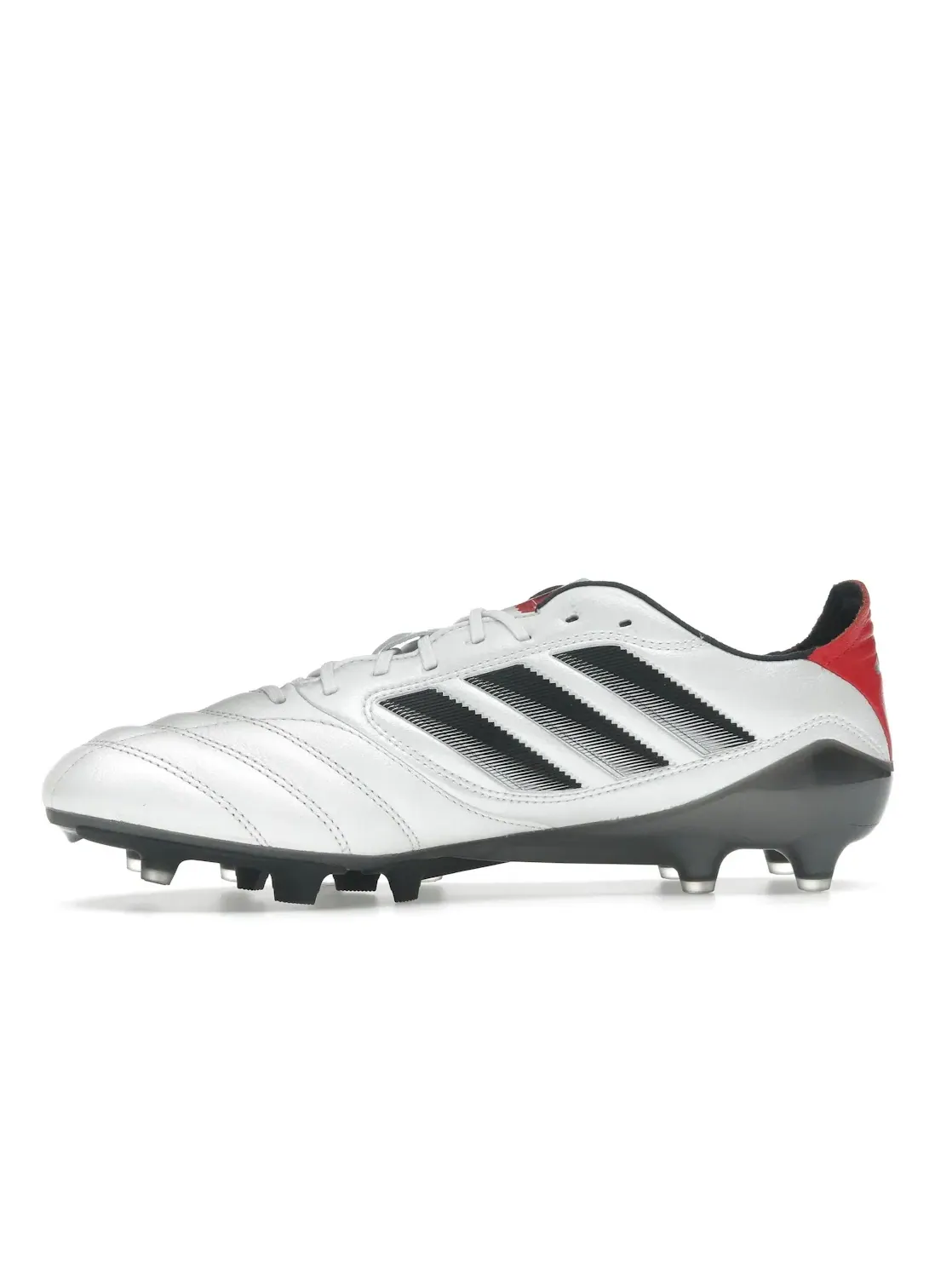 Мужские бутсы с высоким качеством кожи Adidas Copa Icon 2 FG — изображение 3 из 4, белый черный