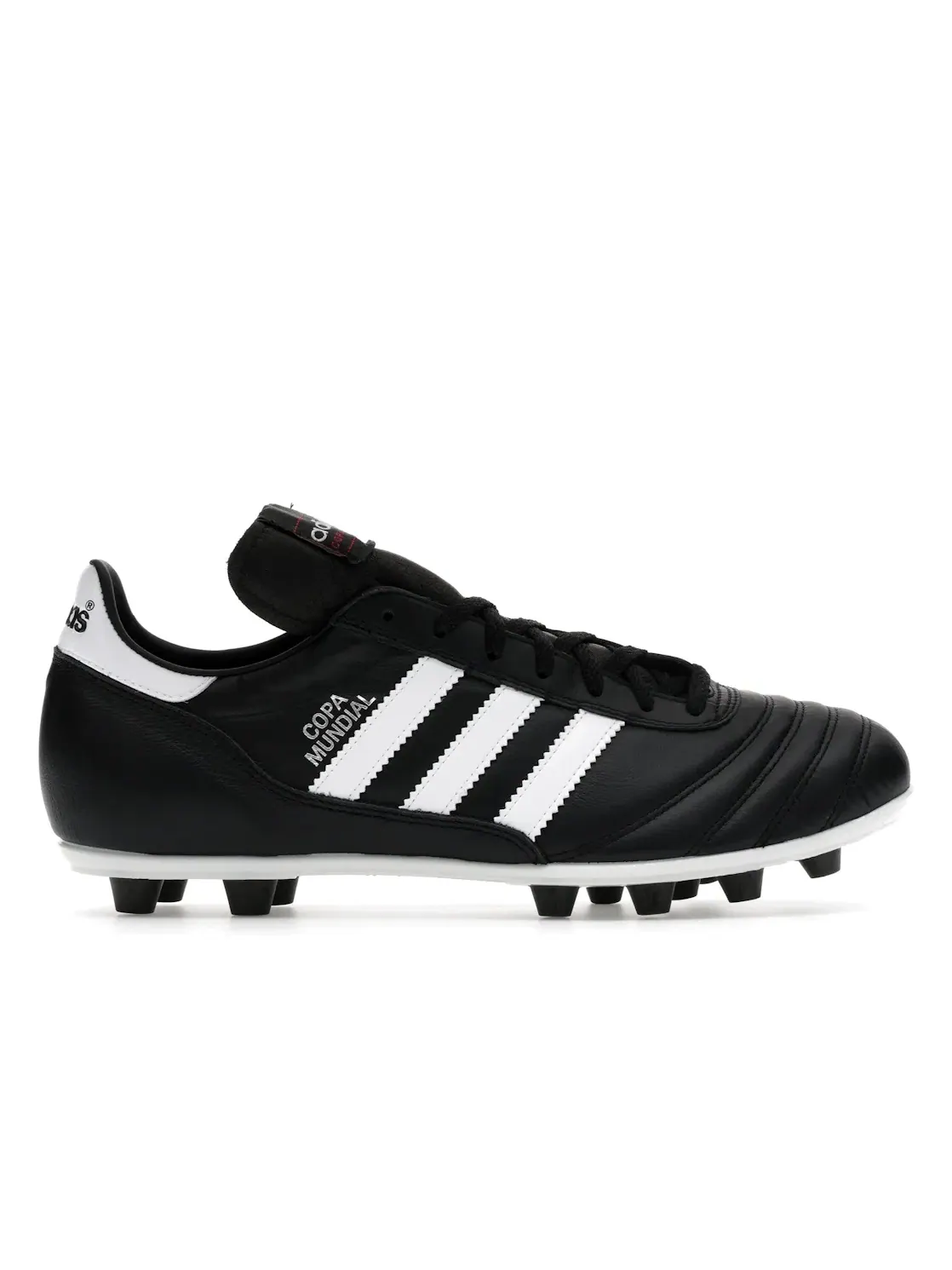 Мужские бутсы из кожи с длинным рукавом Adidas Copa Mundial Leather — изображение 1 из 4, черный/белый/черный