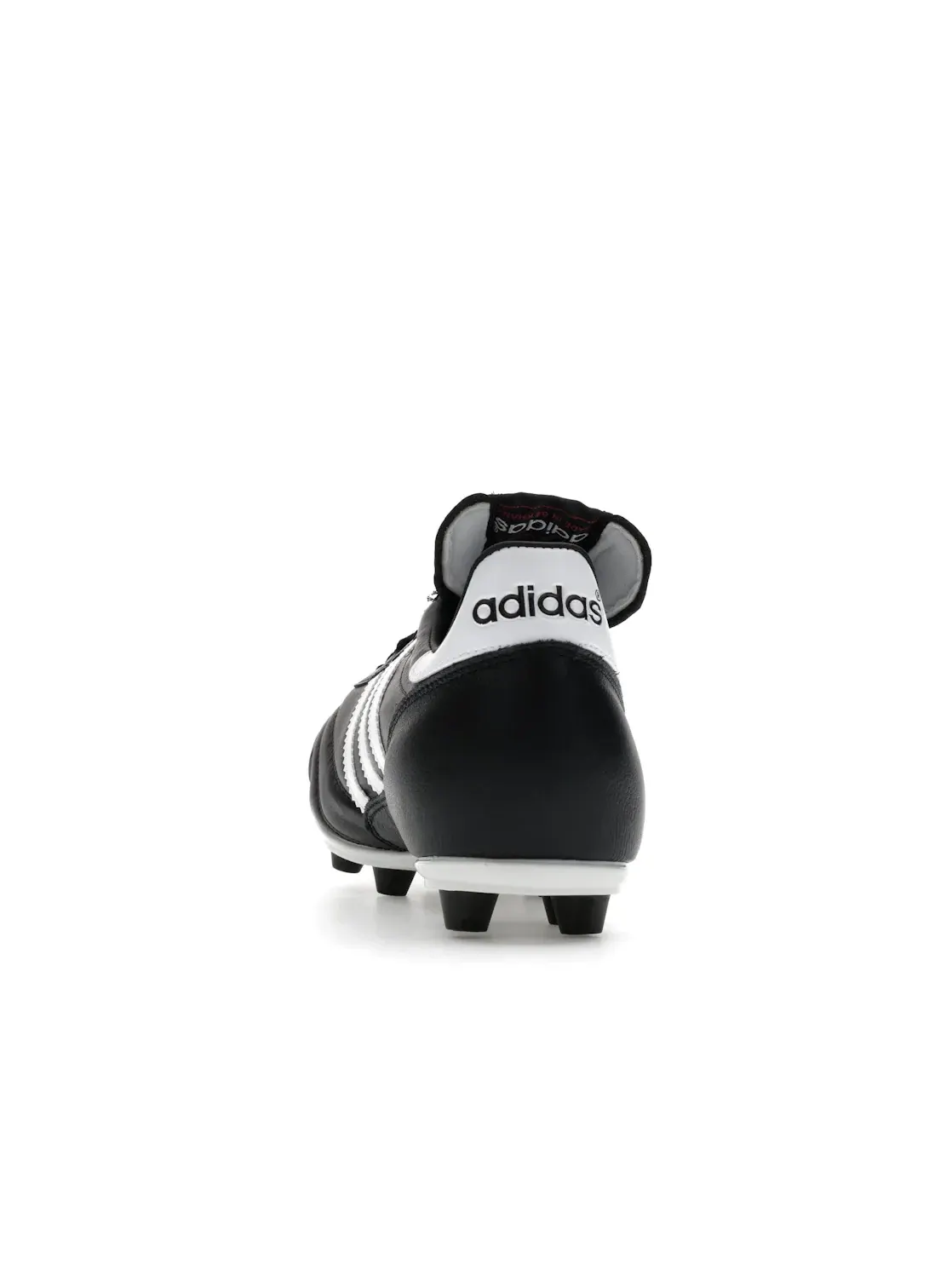Мужские бутсы из кожи с длинным рукавом Adidas Copa Mundial Leather — изображение 4 из 4, черный/белый/черный