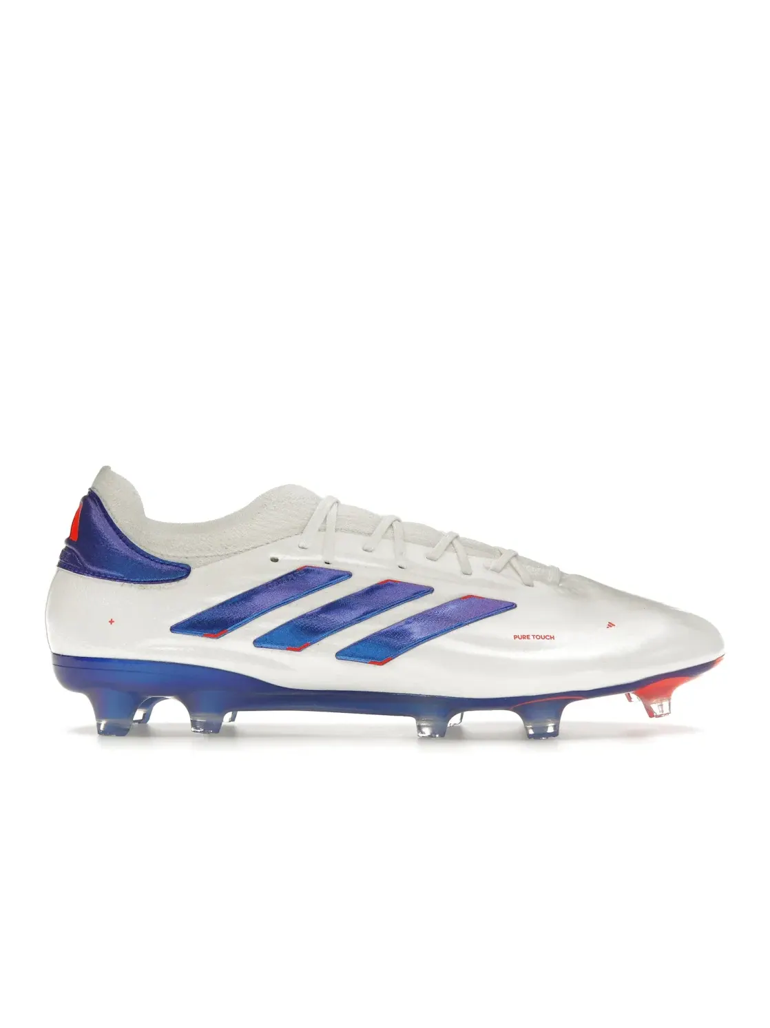 Мужские бутсы с высоким качеством Adidas Copa Pure 2 Elite KT FG — изображение 1 из 4, белый синий красный