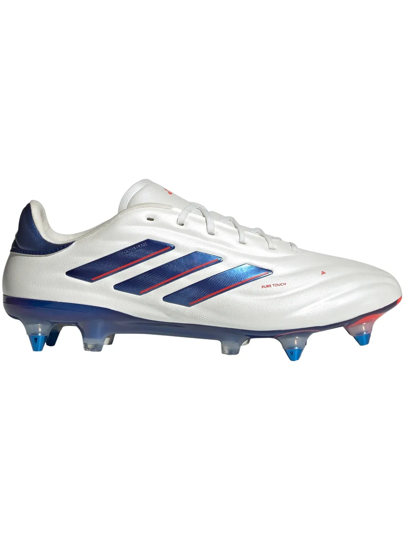 Мужские бутсы с шипами Adidas Copa Pure 2 Elite SG — изображение 1 из 1, белый синий красный