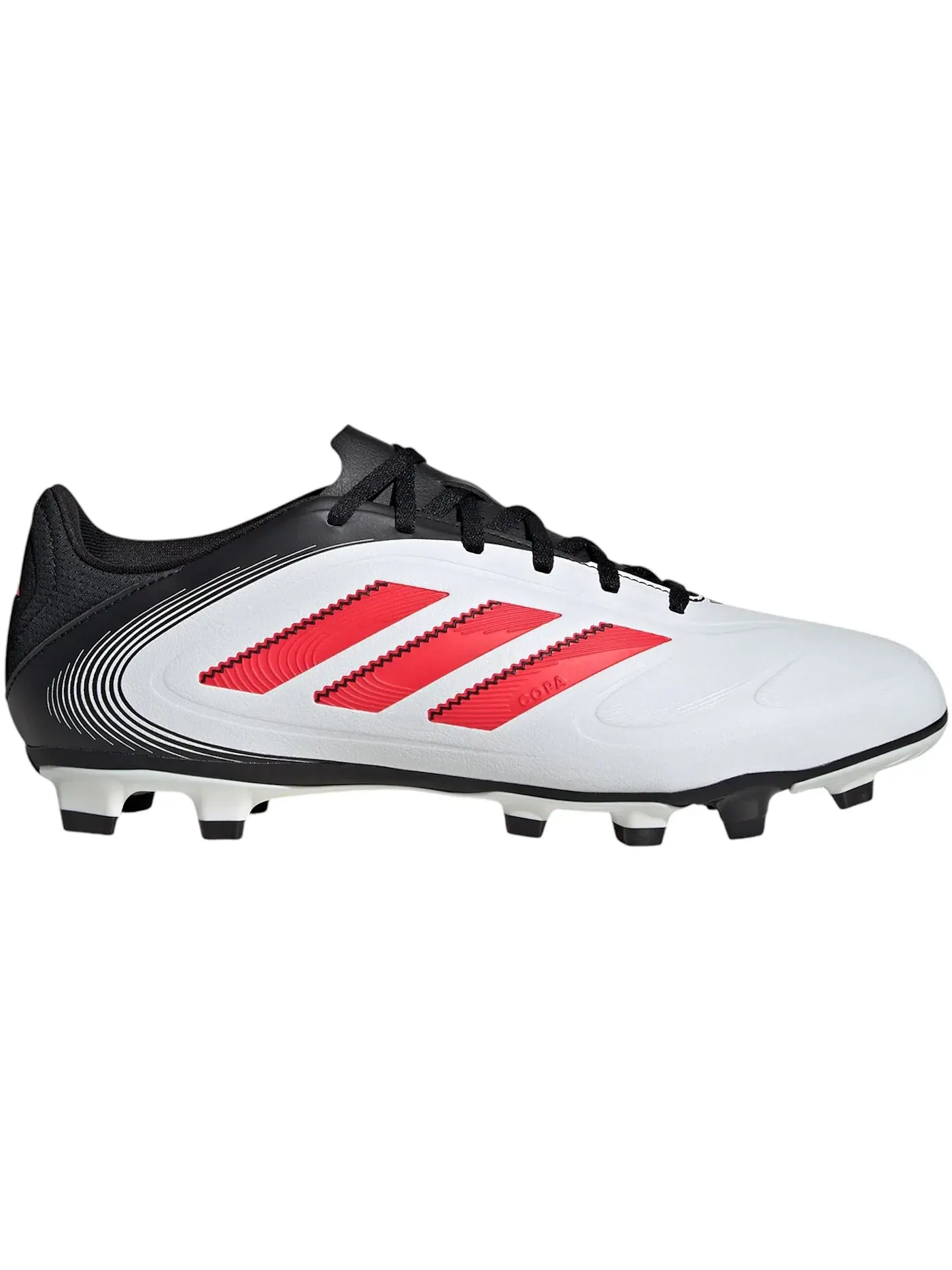 Мужские бутсы с длинным рукавом Adidas Copa Pure 3 Club FG/MG — изображение 1 из 1, белый красный черный