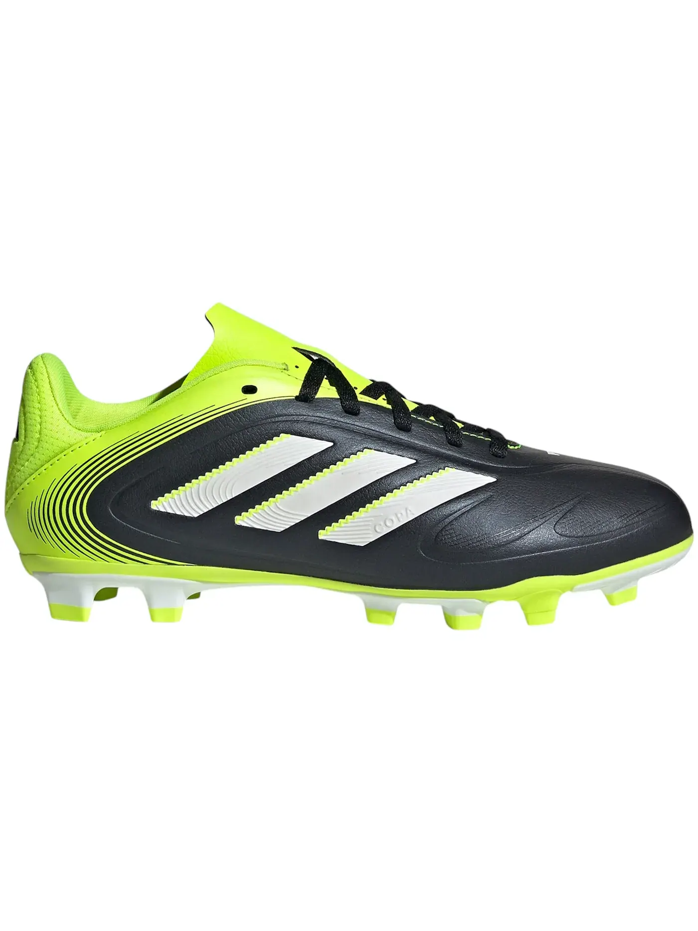 Детские бутсы с длинным рукавом Adidas Copa Pure 3 Club FG/MG — изображение 1 из 1, черный белый