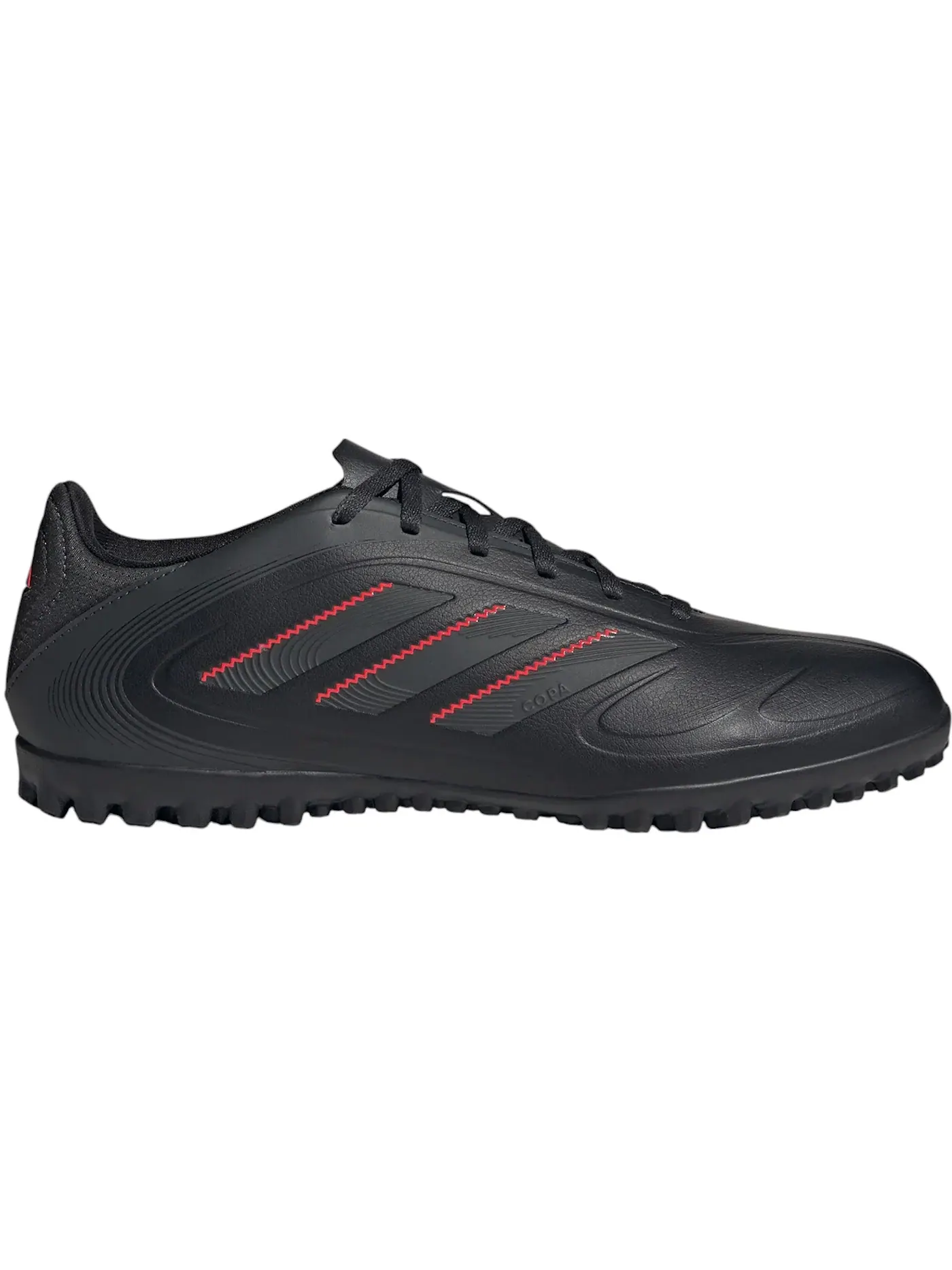 Мужские бутсы для футбола на turf с длинным рукавом Adidas Copa Pure 3 Club Turf — изображение 1 из 1, черный//красный