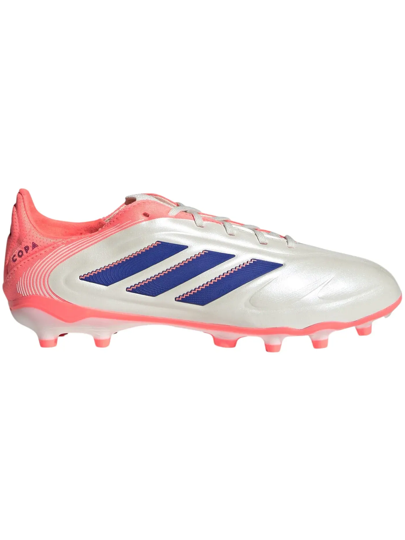 Детские бутсы с длинным рукавом Adidas Copa Pure 3 Elite FG/MG — изображение 1 из 1, белый/синий