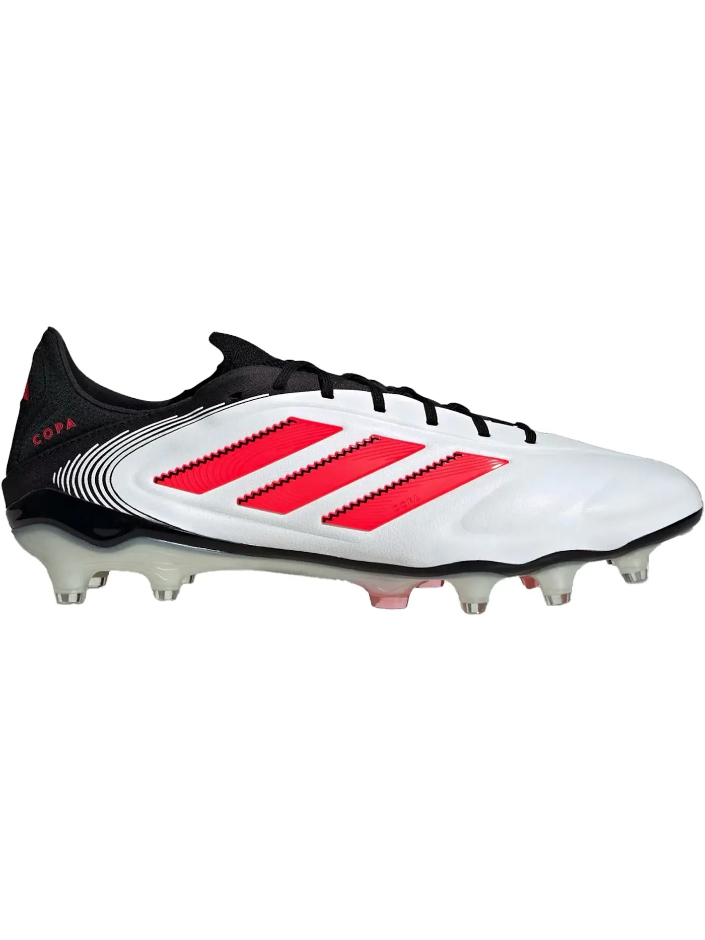 Мужские бутсы с длинным рукавом Adidas Copa Pure 3 Elite FG — изображение 1 из 1, белый/красный/черный