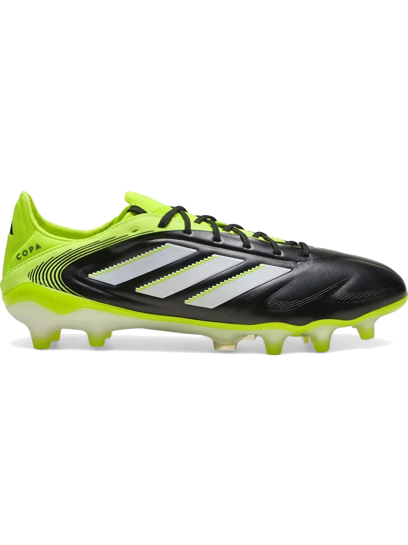 Мужские бутсы с шипами Adidas Copa Pure 3 Elite FG — изображение 1 из 1, черный/белый