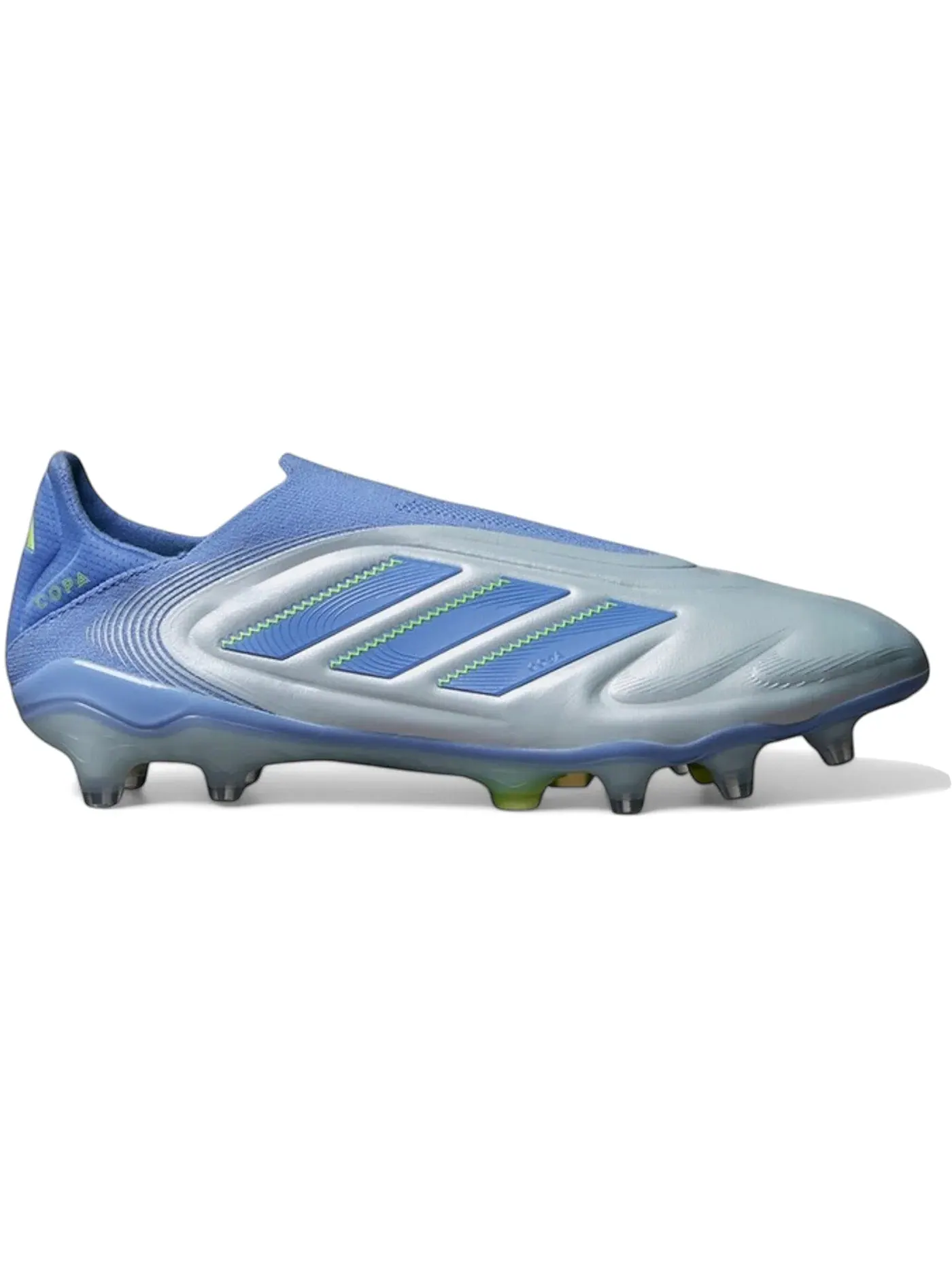 Мужские бутсы без шнуровки Copa Pure 3 Elite Laceless FG Adidas — изображение 1 из 1, синий/синий
