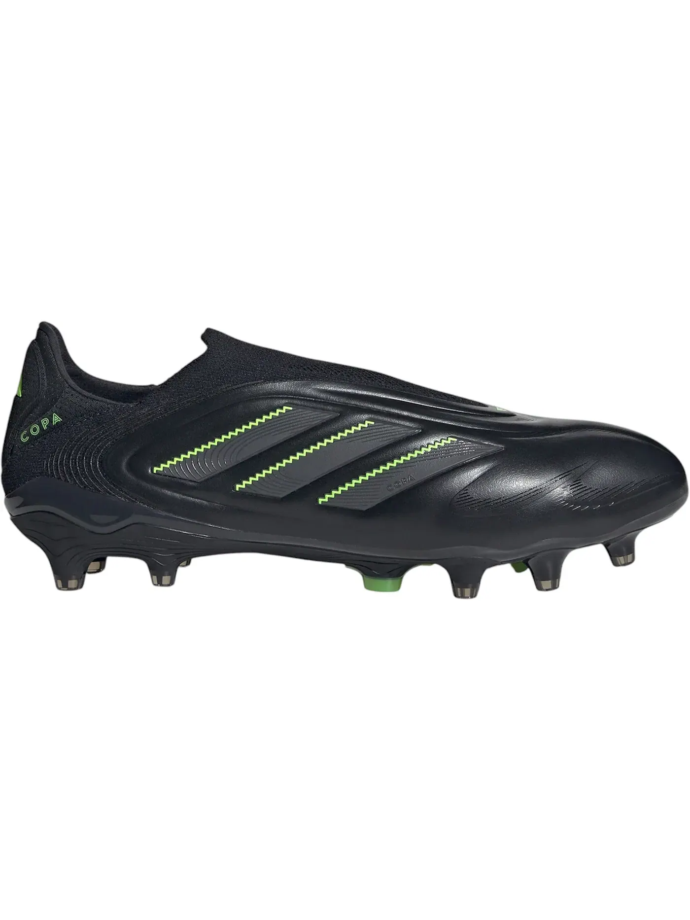 Мужские бутсы без шнуровки Adidas Copa Pure 3 Elite FG — изображение 1 из 1, черный/серый