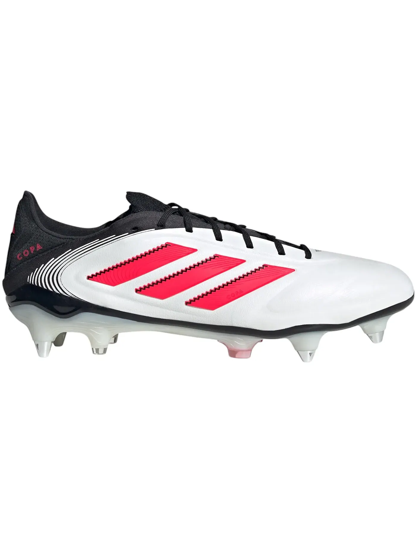 Мужские бутсы с длинным рукавом Adidas Copa Pure 3 Elite SG — изображение 1 из 1, белый красный черный