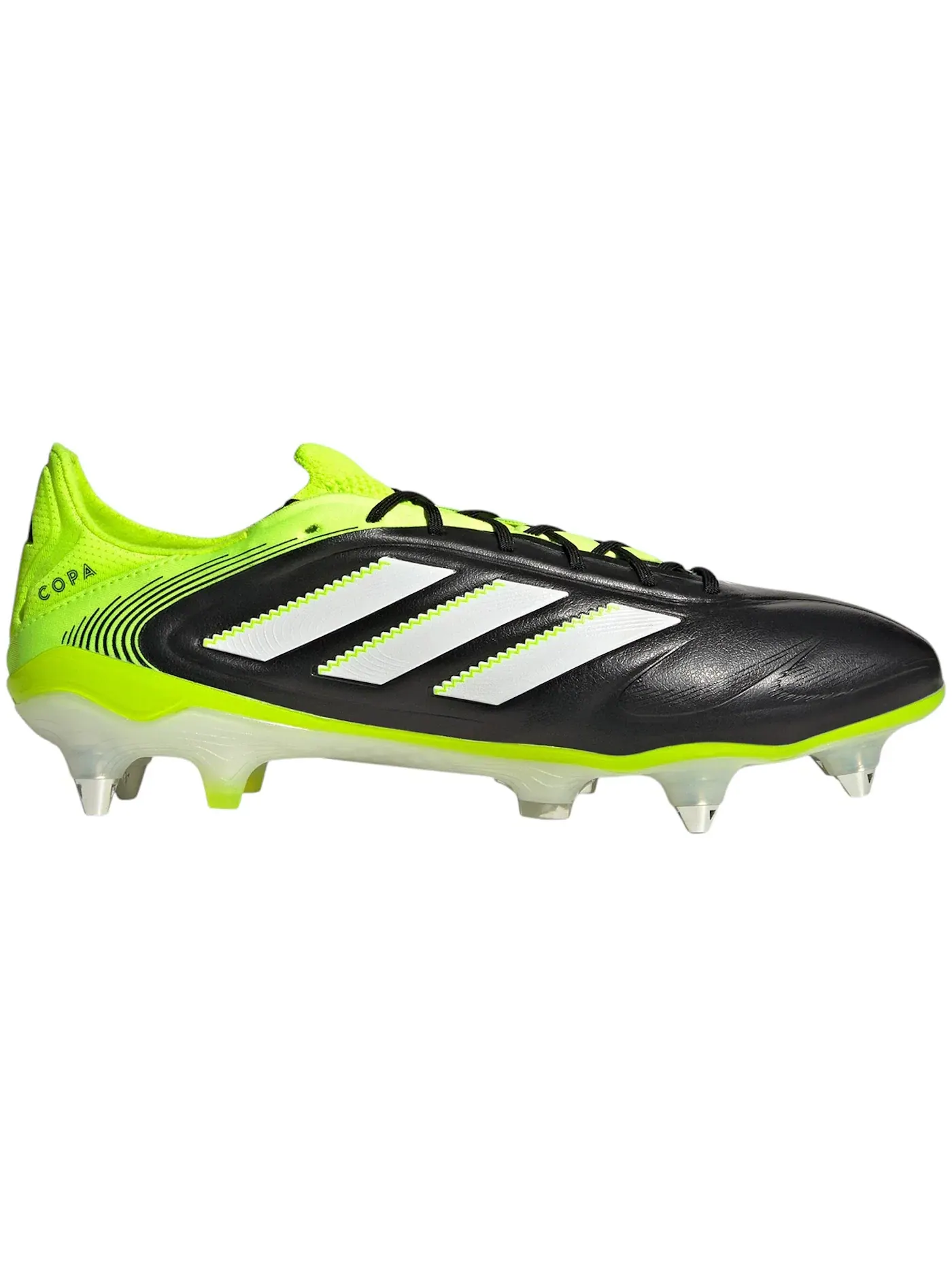 Мужские бутсы с шипами Adidas Copa Pure 3 Elite SG — изображение 1 из 1, черный белый
