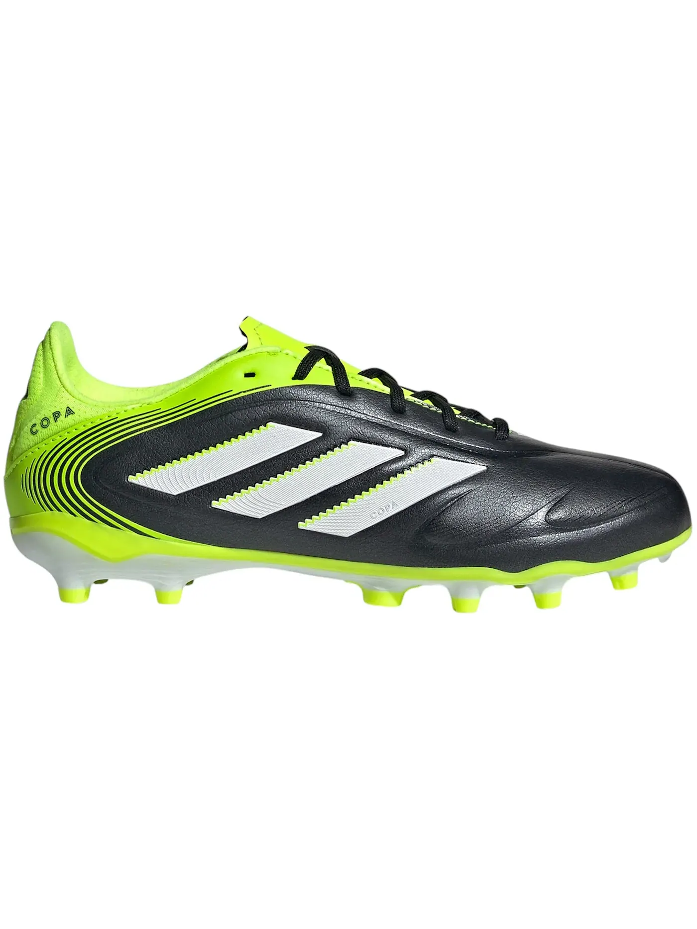 Детские бутсы с длинным рукавом Adidas Copa Pure 3 League FG/MG — изображение 1 из 1, черный белый