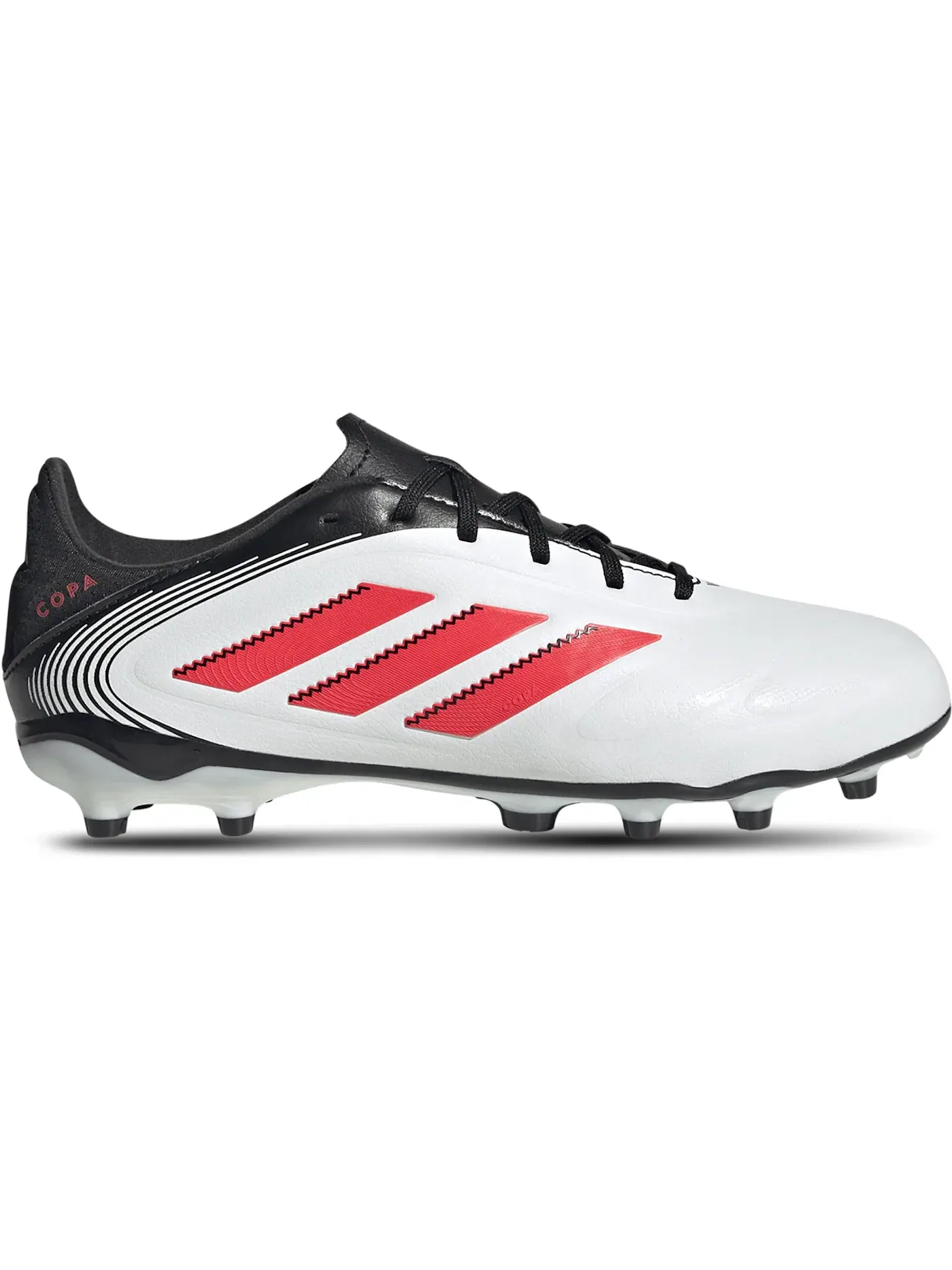 Детские бутсы с длинным рукавом Adidas Copa Pure 3 League FG/MG — изображение 1 из 1, белый красный черный