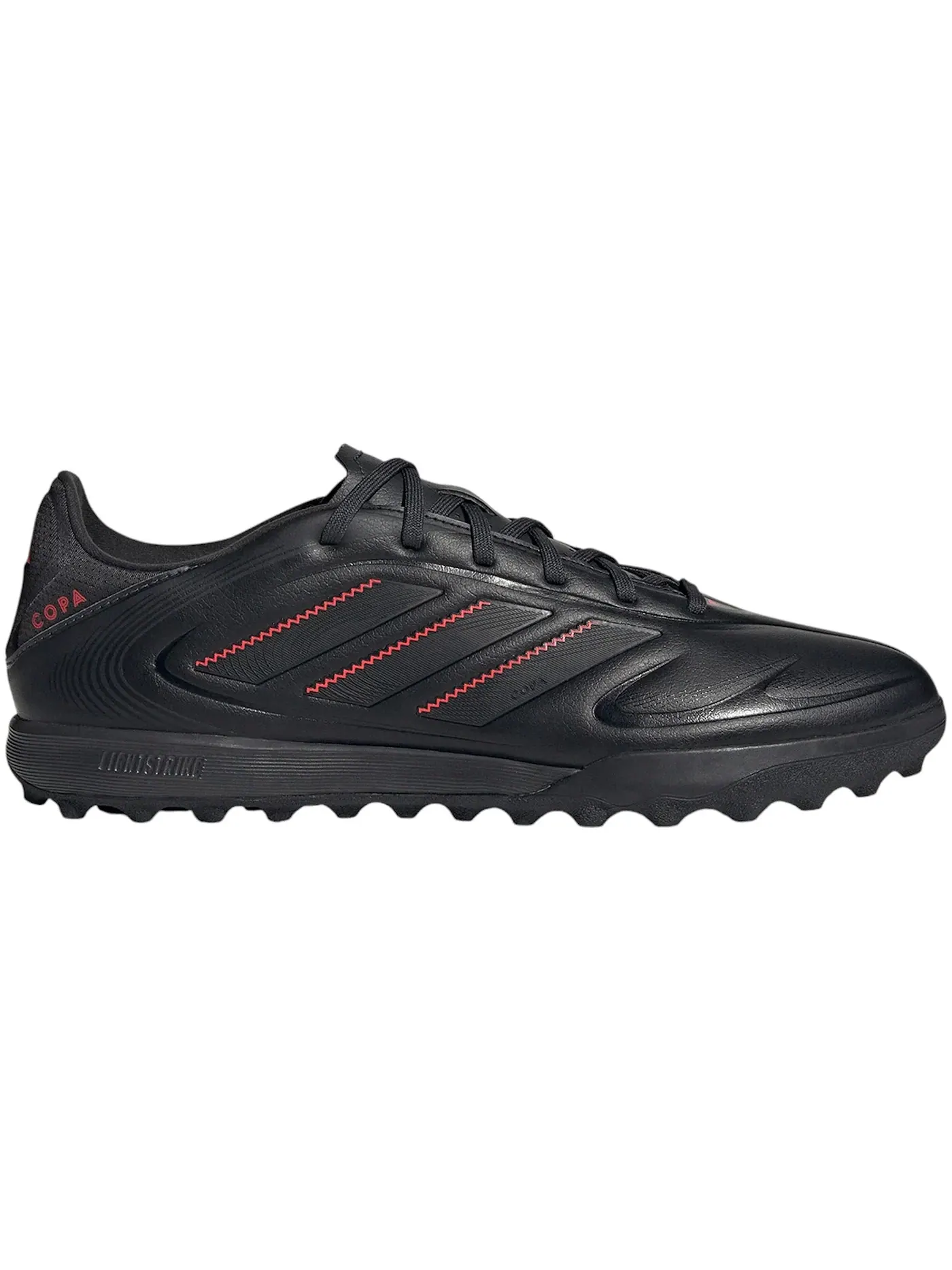 Мужские бутсы для футбола на искусственном покрытии Adidas Copa Pure 3 League Turf — изображение 1 из 1, черный красный