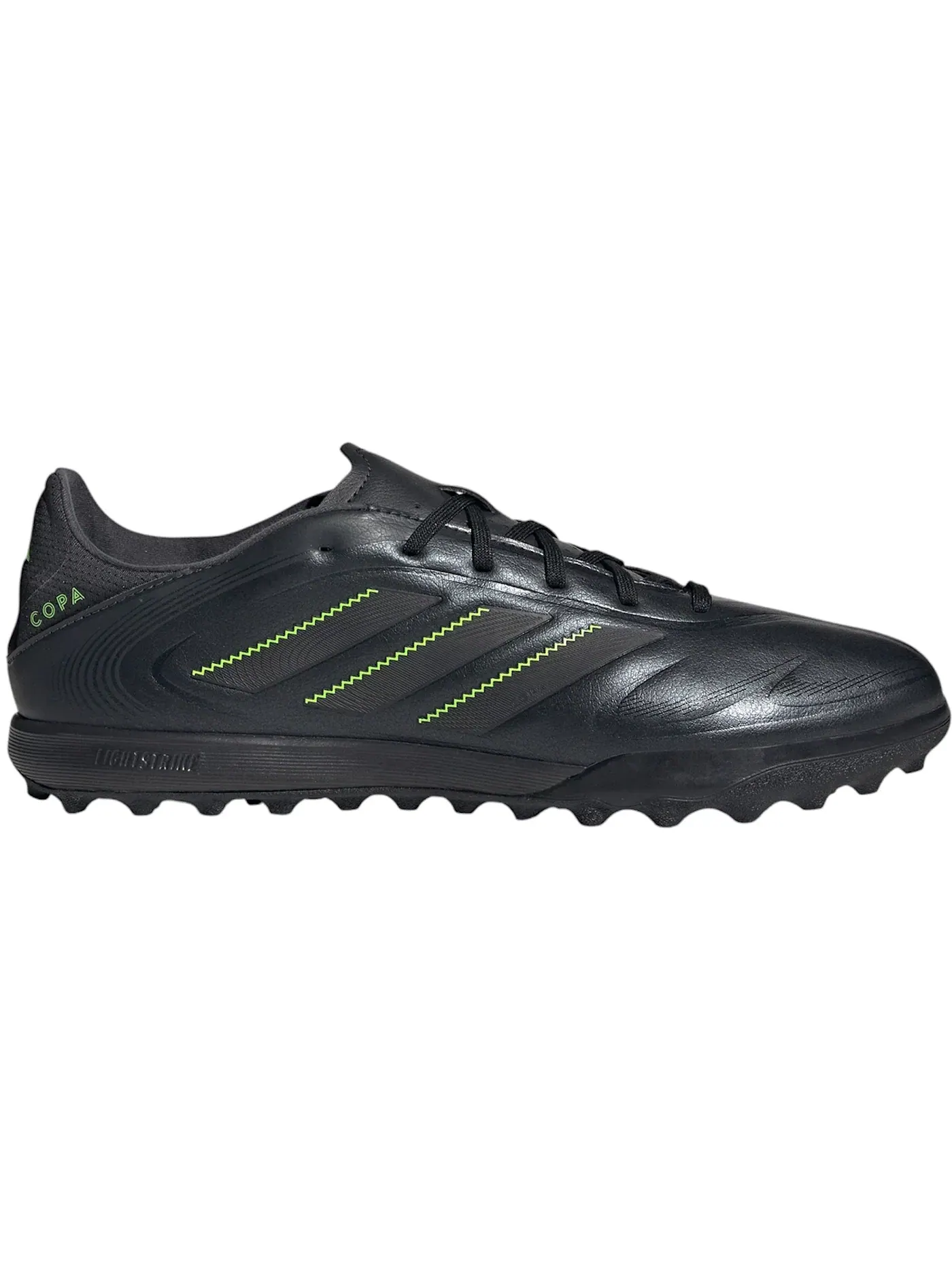 Мужские бутсы для футбола на искусственном покрытии Adidas Copa Pure 3 League Turf — изображение 1 из 1, черный/серый