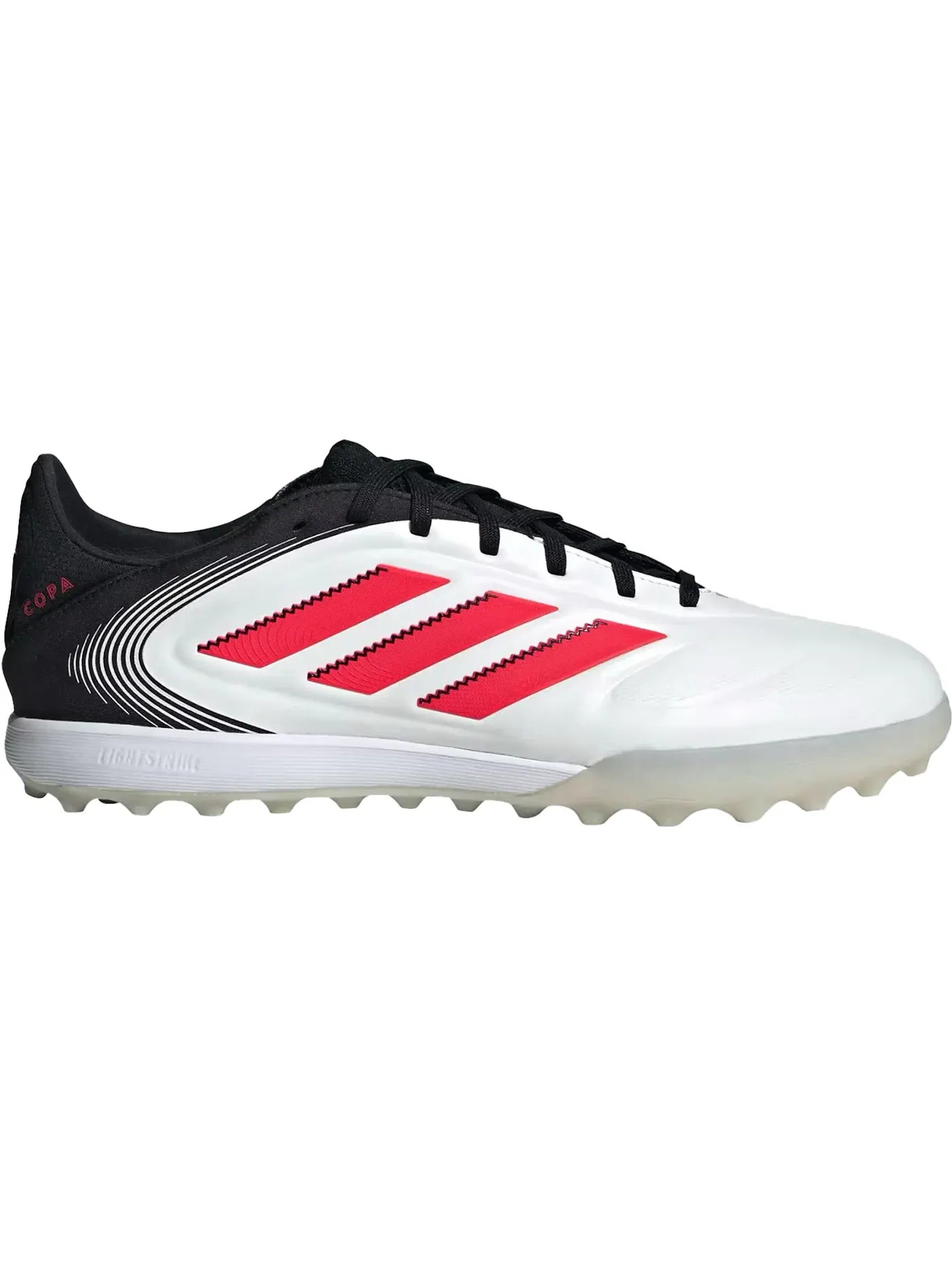 Мужские бутсы для футбола на твердом покрытии Adidas Copa Pure 3 Pro TF — изображение 1 из 1, белый/красный/черный