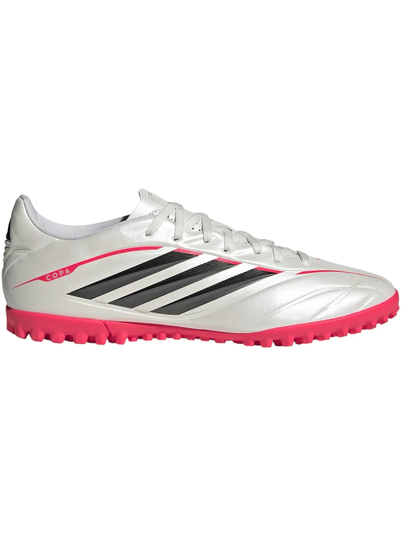 Мужские бутсы с длинным рукавом Adidas Copa Pure 4 Club TF — изображение 1 из 1, металлик черный красный